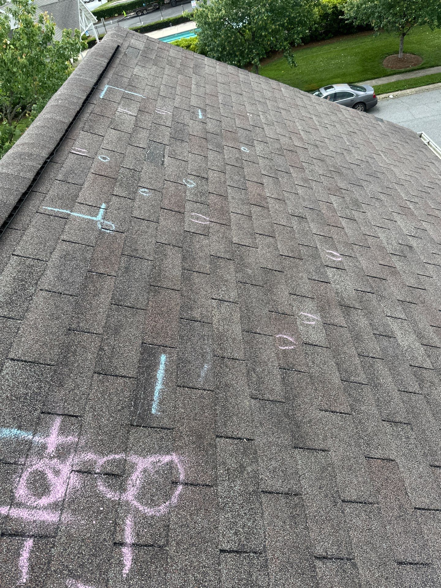 Roof replacement and interior repair by hail and wind damage by Just Brilliant Restoration JBR