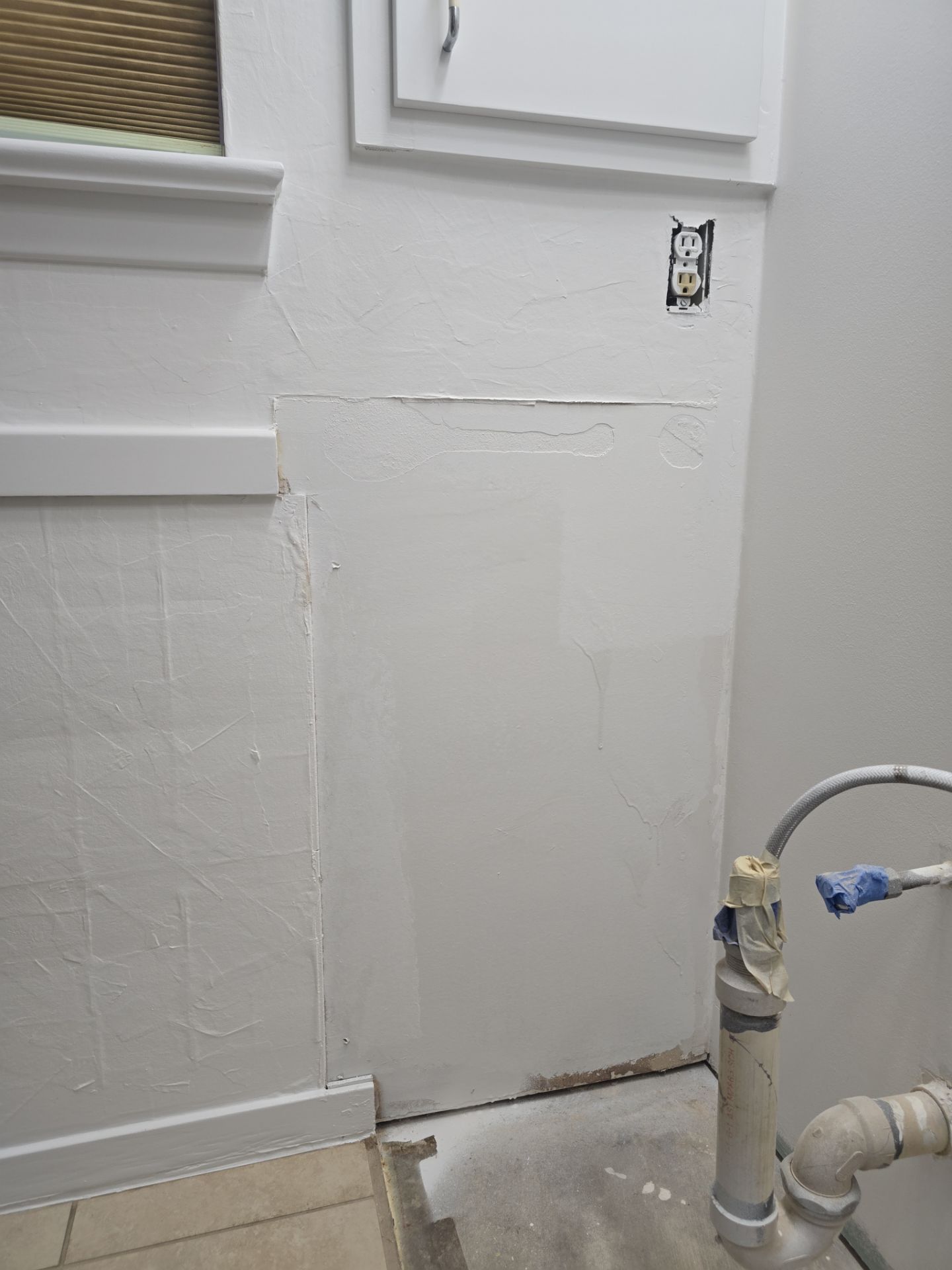 Reconstruction of bathroom after mold remediation by SLM General Contractors & Roofing