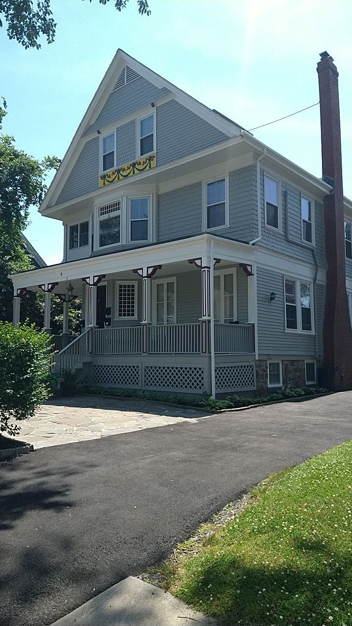 Newport, RI Gutter Installation using 4x5 FiberGlass Gutter by Gutter Pro Enterprises
