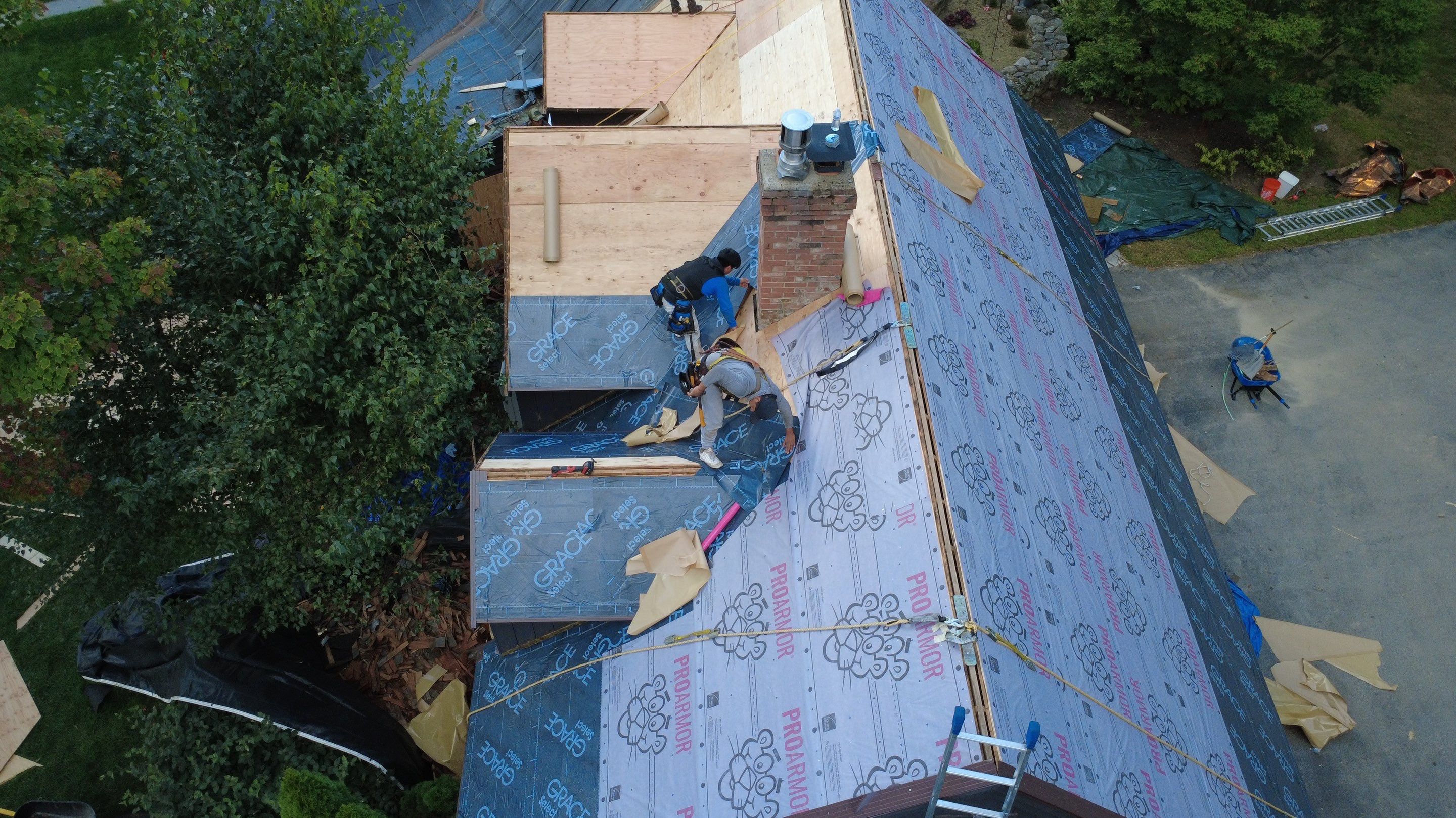 Garage & Barn Roof Replacement in Greenfield, NH | Owens Corning Shingles by Adam Vaillancourt Roofing LLC