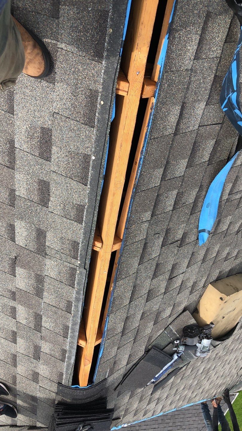 Residential Roofing Installation using Roof Replacement by American Roofing & Construction LLC