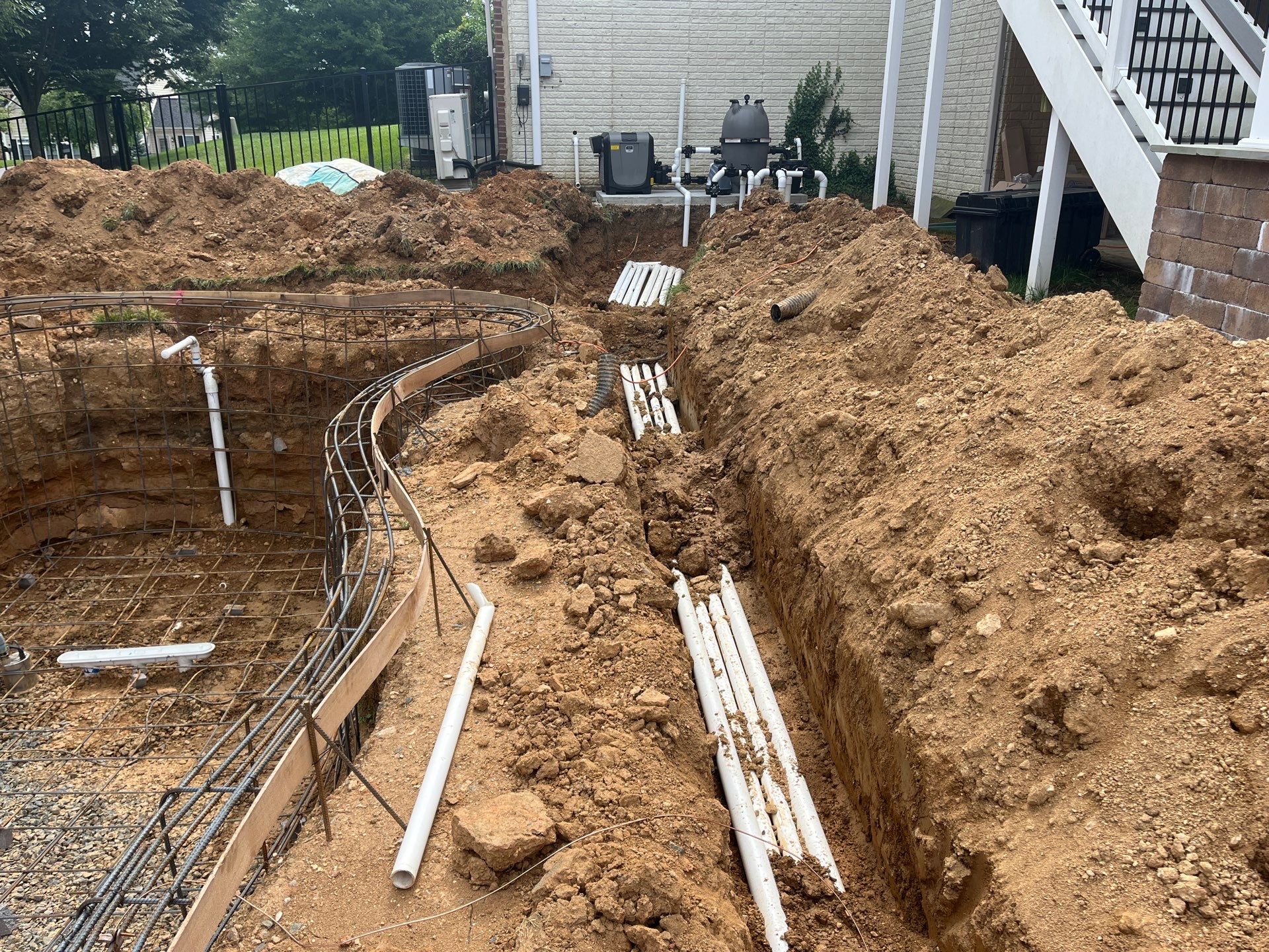 Project in Clarksville, MD by Elysium Pools