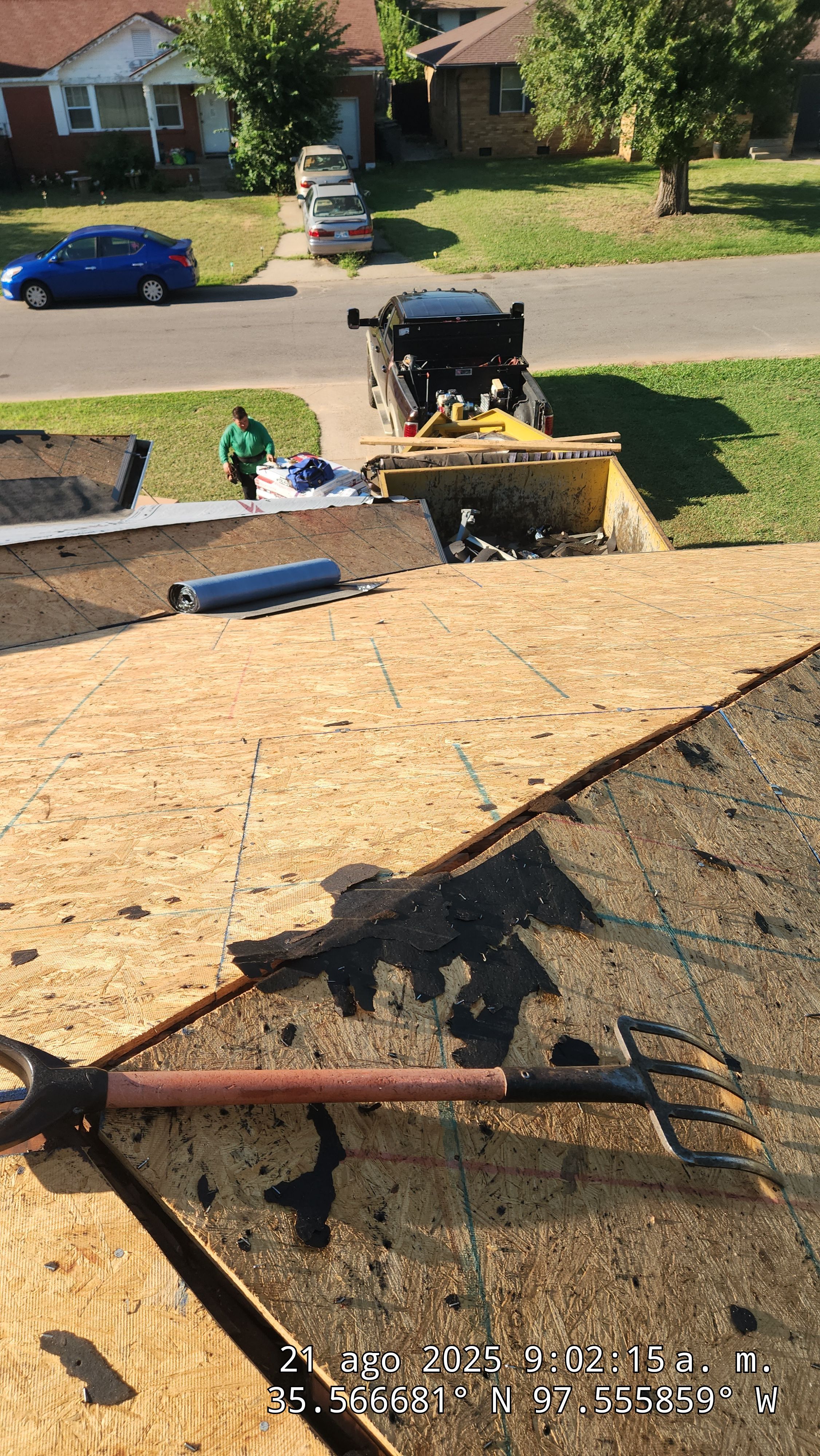 Residential Roofing Installation using GAF by Castillo Roofing