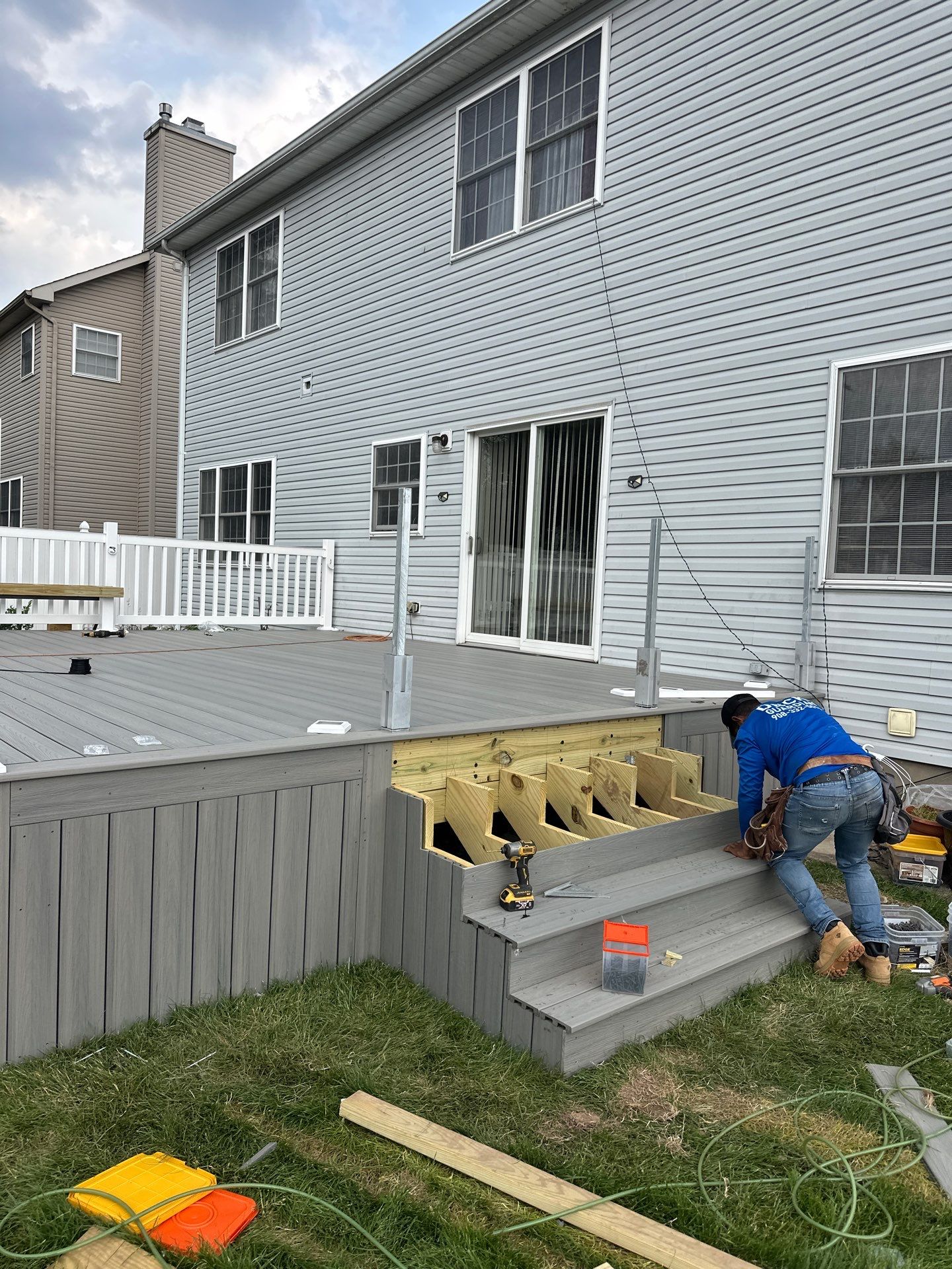 Project in Woodbridge Township by deck guardian