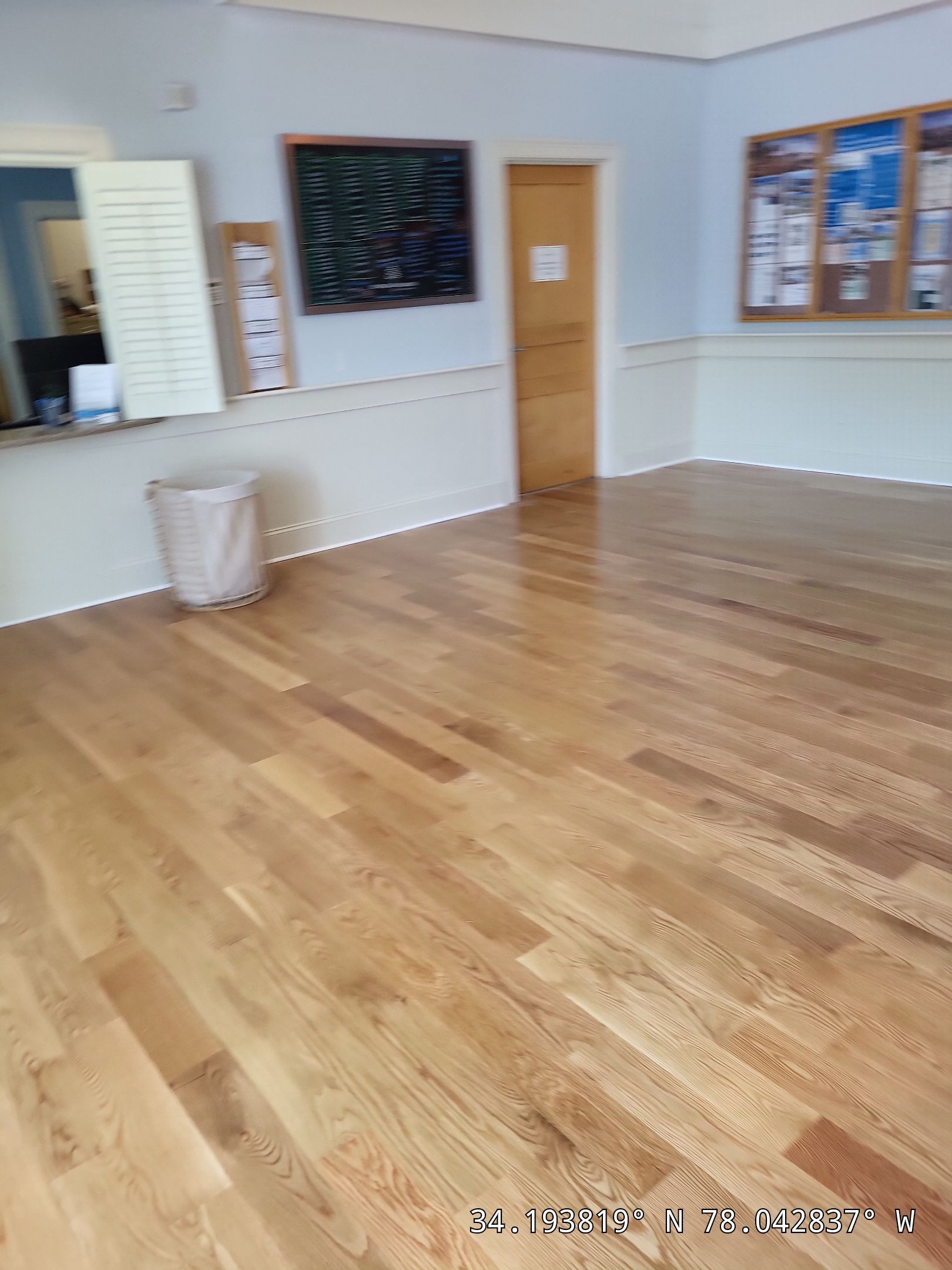 Brunswick Forest Fitness Center Commercial Flooring & Cabinet Remodel in Leland, NC by RGR Construction and Roofing, LLC