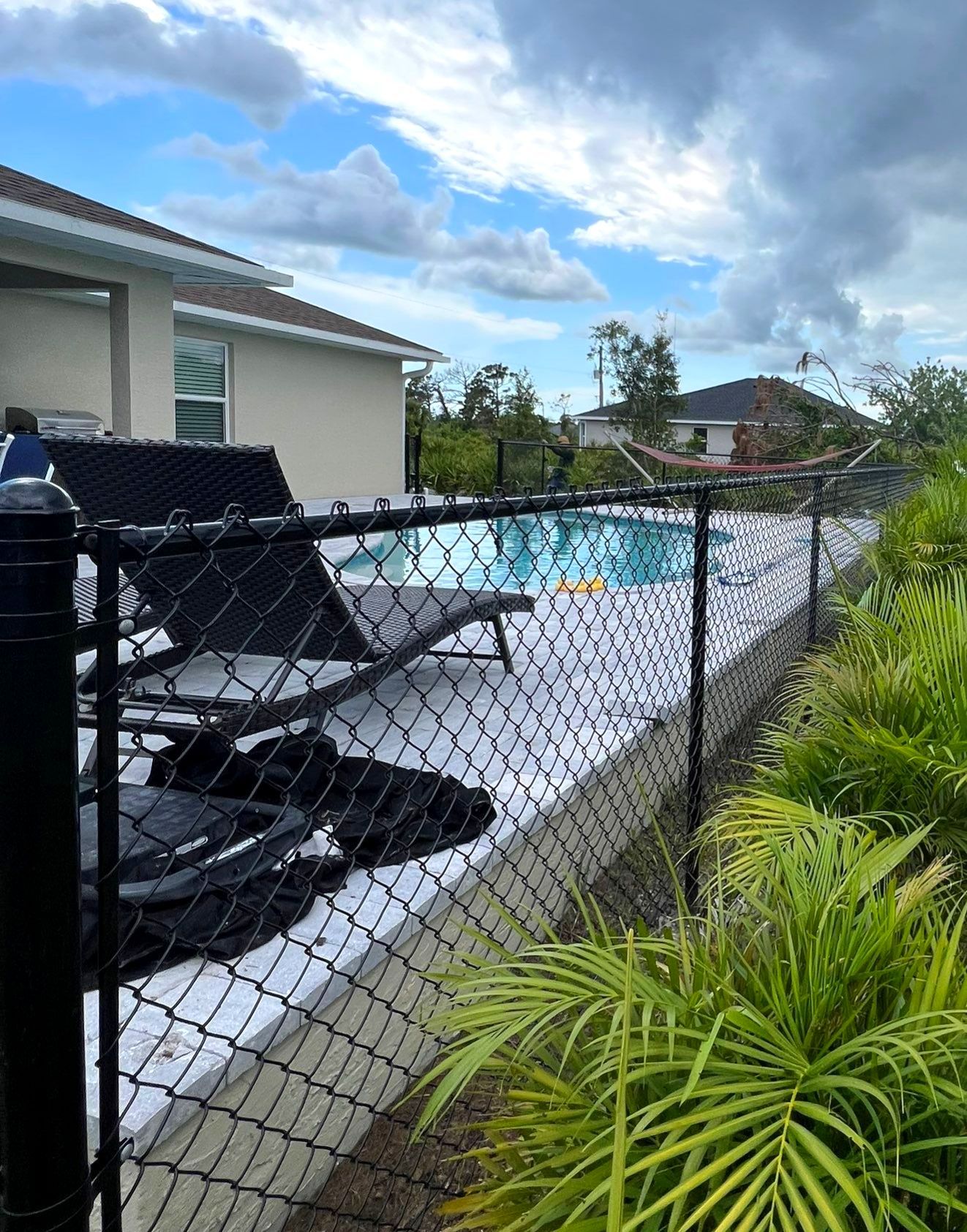 Chain-link Fence Installation using Chain-link Fence by Asap fence and gates, LLC