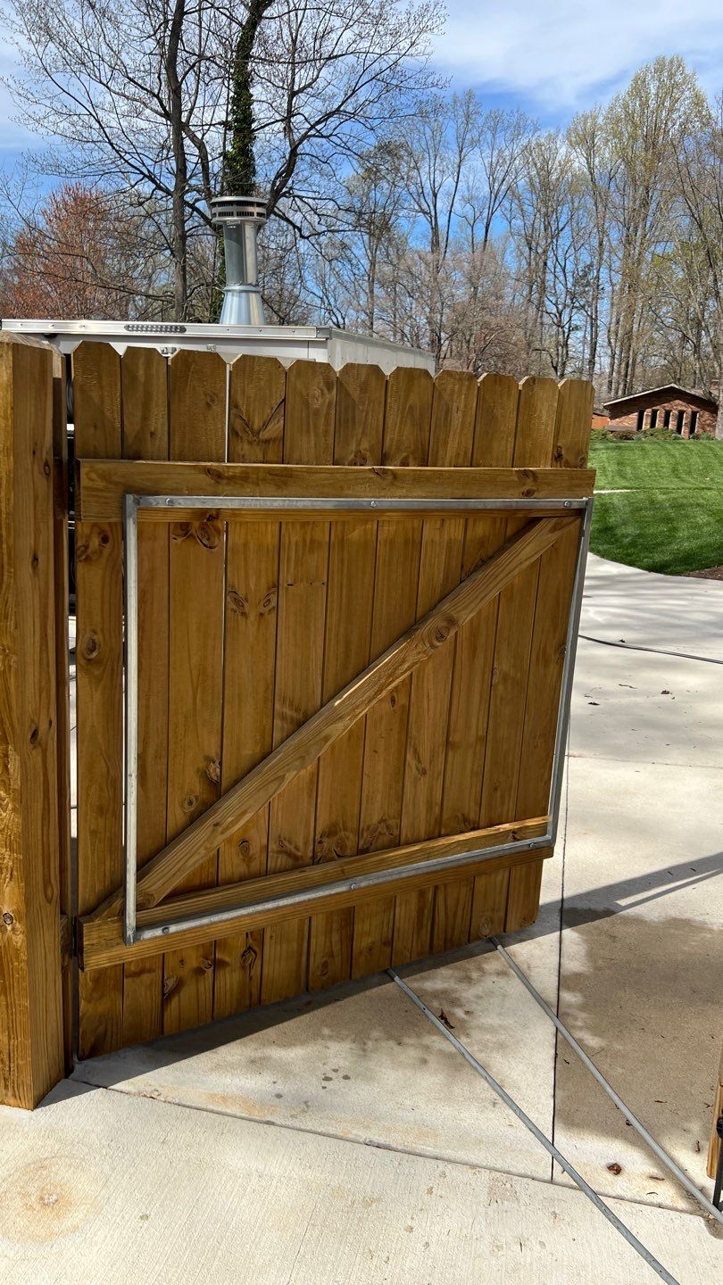 Fence using Wood Sealant by DuraSeal