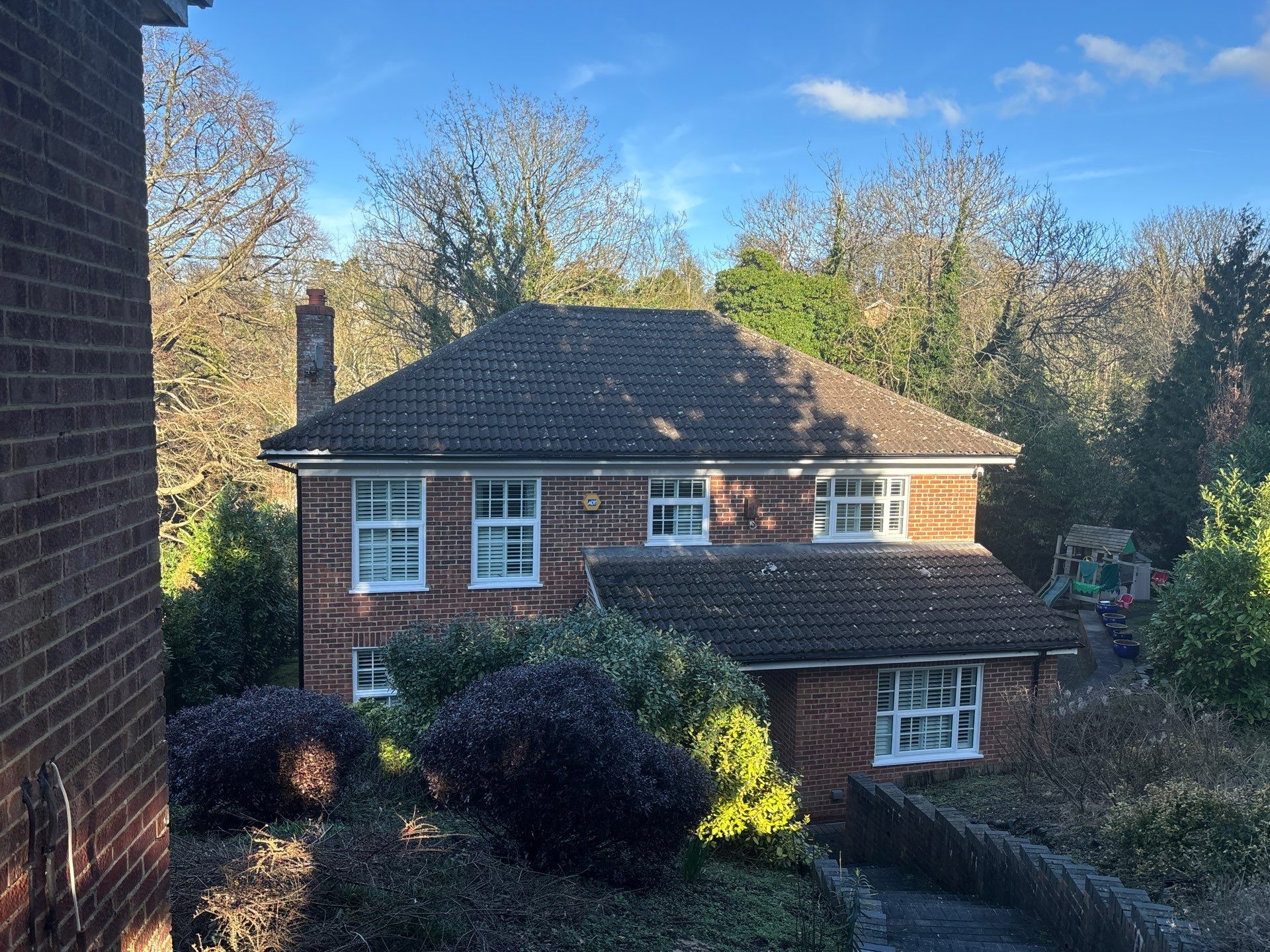 Roof And patio Cleaning Surrey by Ges Exterior Cleaning ltd