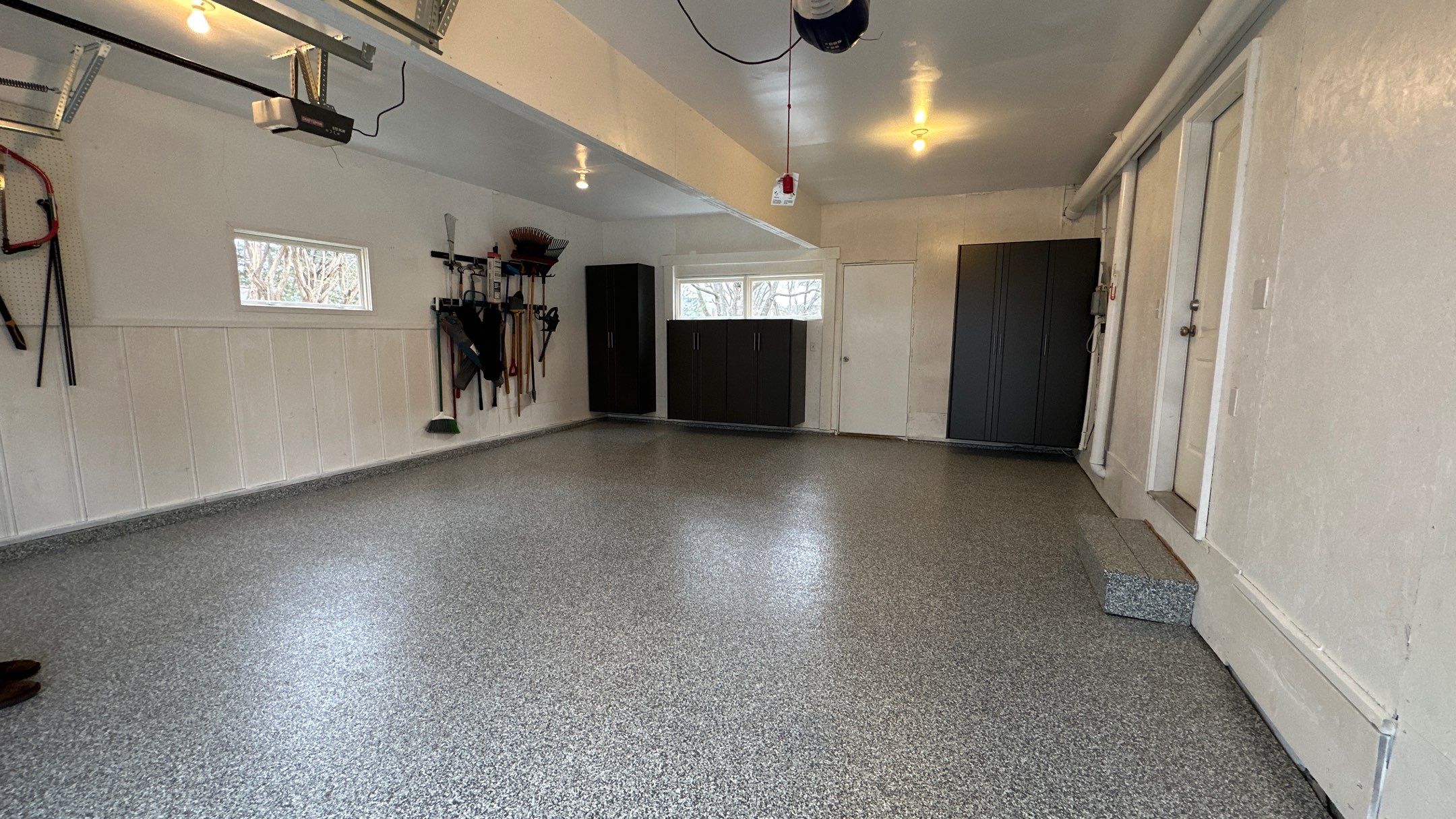 Teri M. upgraded their garage with cabinets by Banner Garage