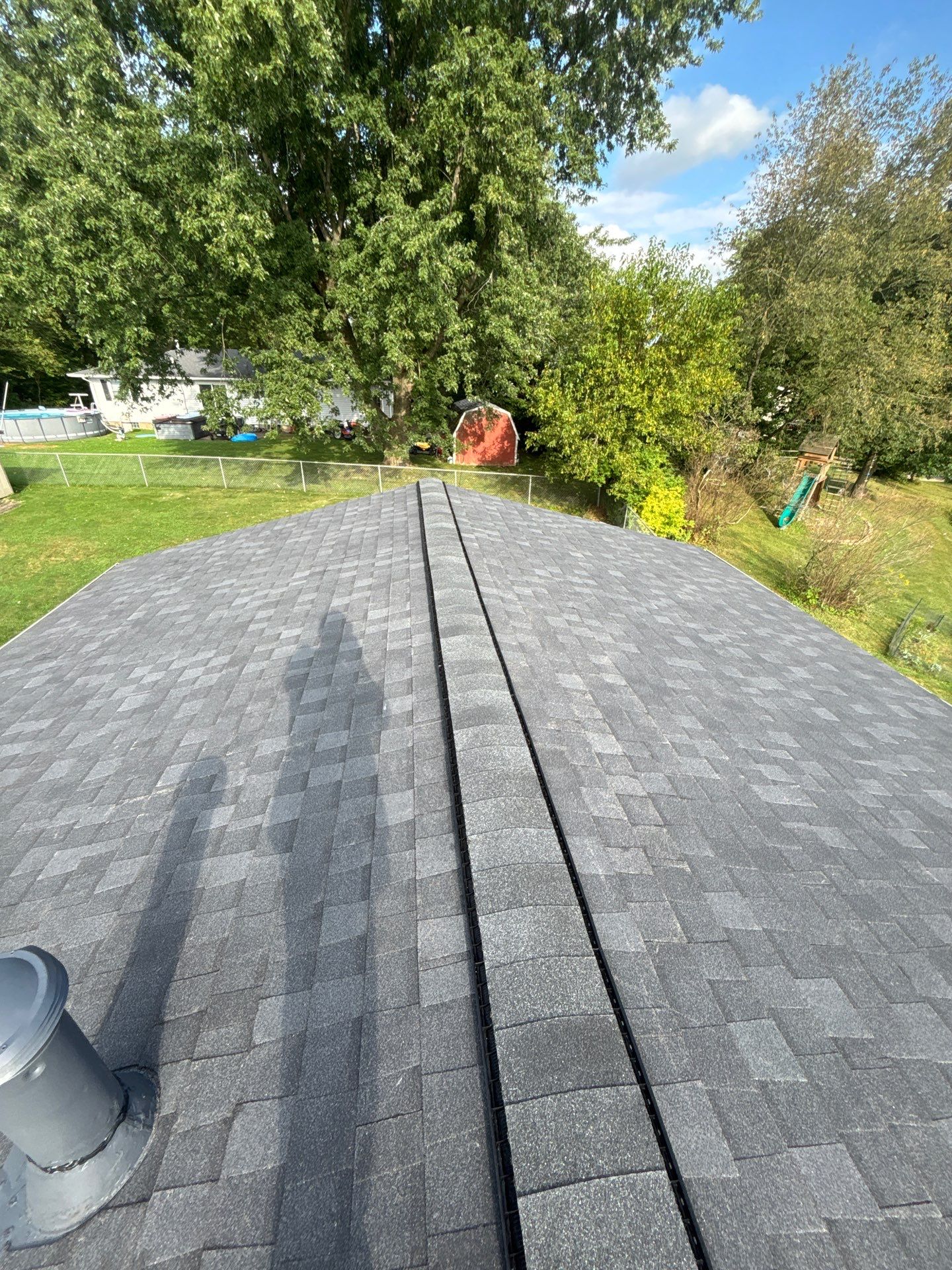Aaron F: Atlas Pinnacle, Color, Black Shadow, Drip Edge, Color, Black by Eagle Eye Roofing