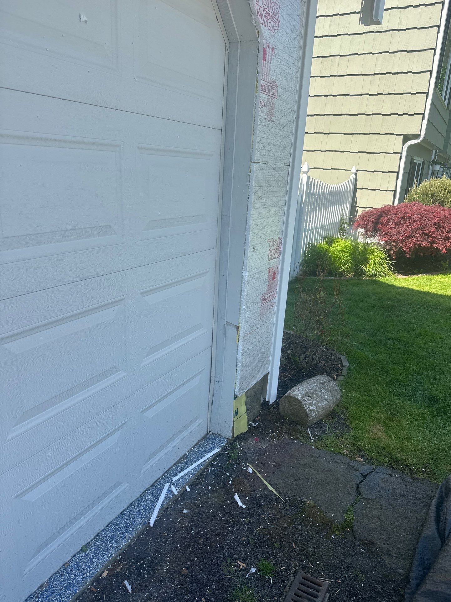 Siding Installation using Certainteed Cedar Impressions Straight Edge Perfection Shingles - D7 - Pacific Blue by A Plus Exterior