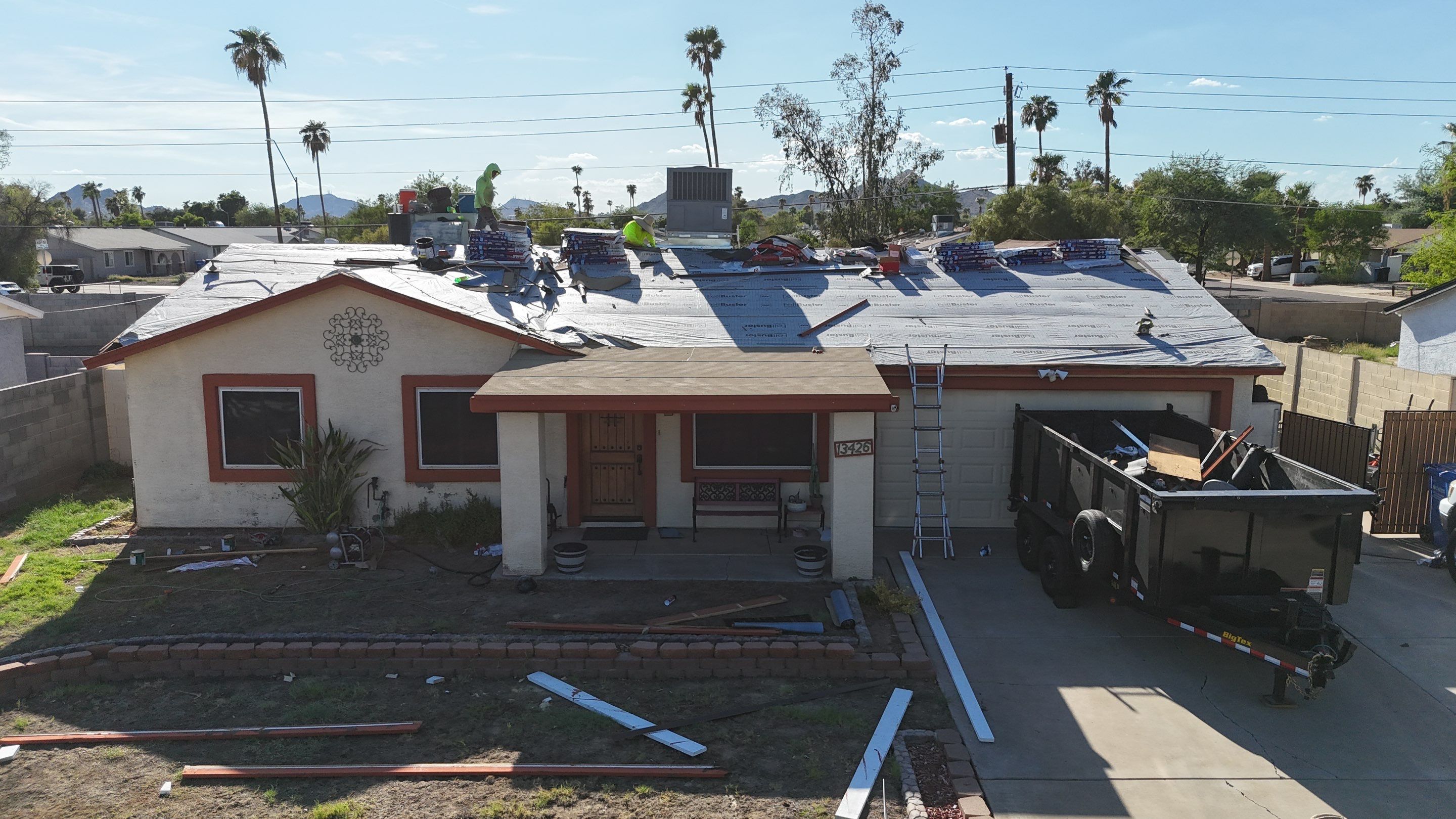 Project in Phoenix, AZ by Saint Roofing
