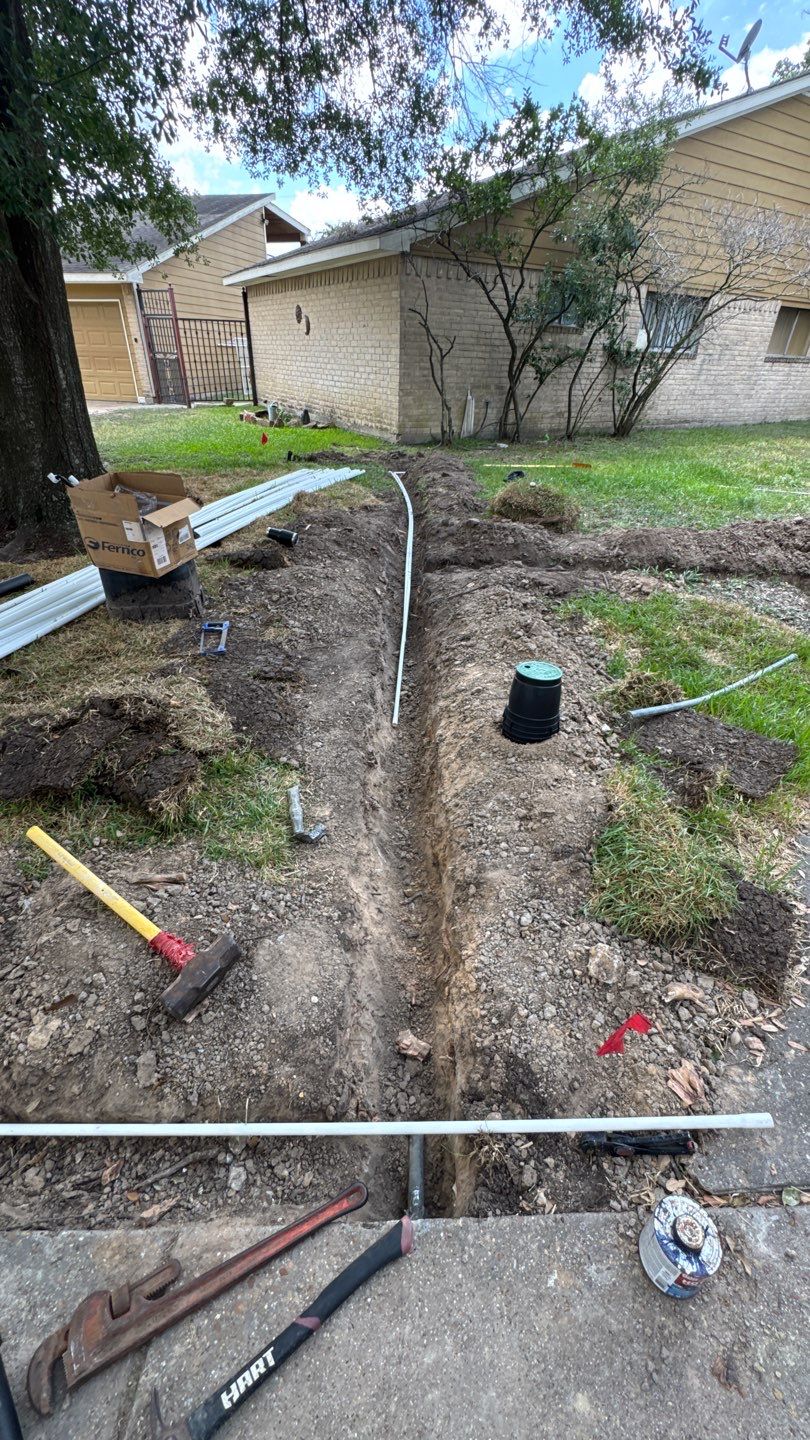 💧 Front Yard Irrigation Upgrade by Texas Urban Elements