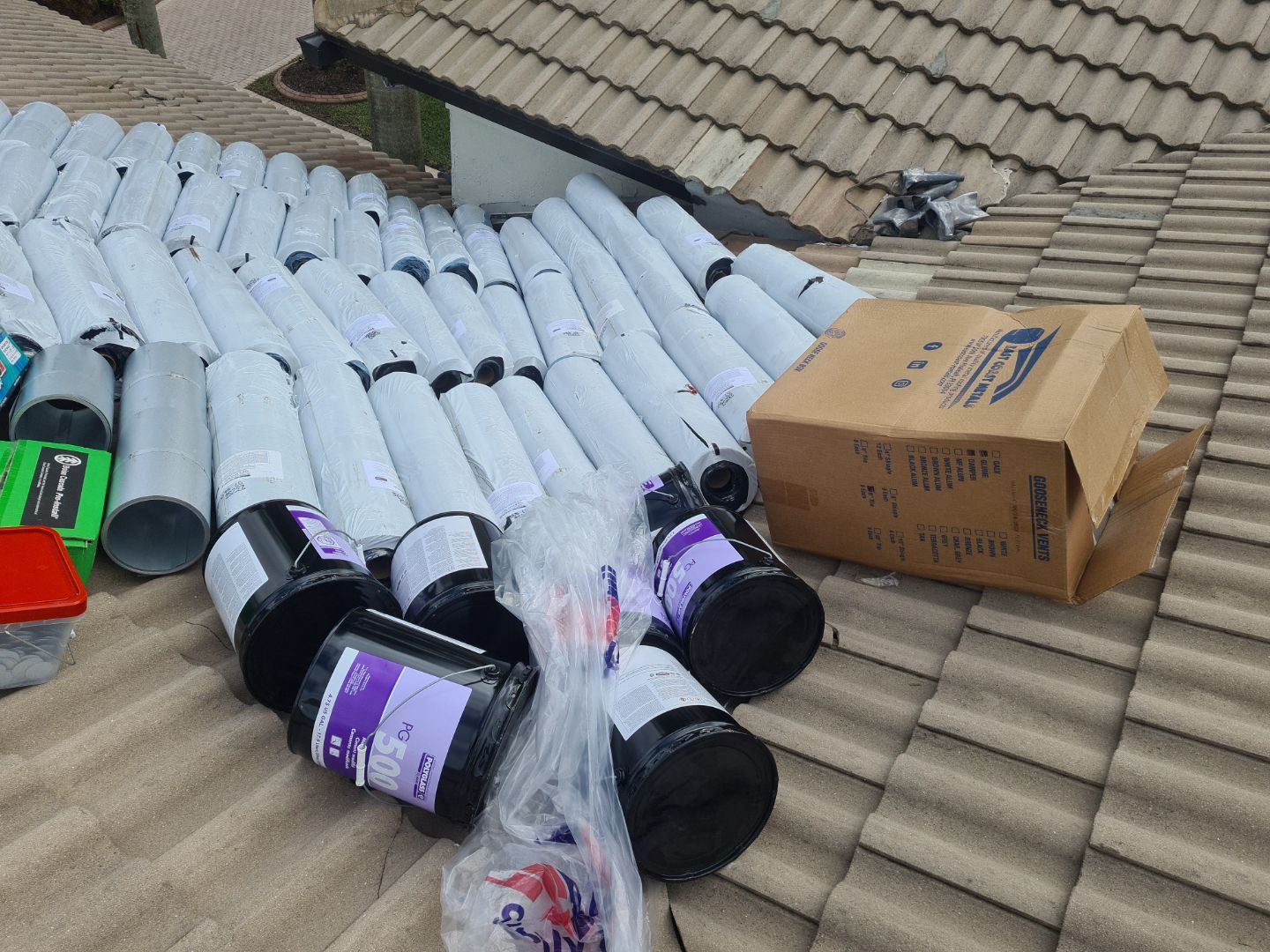 Residential Roofing Installation using Eagle Roofing Tile by BLUES BROTHERS ROOFING
