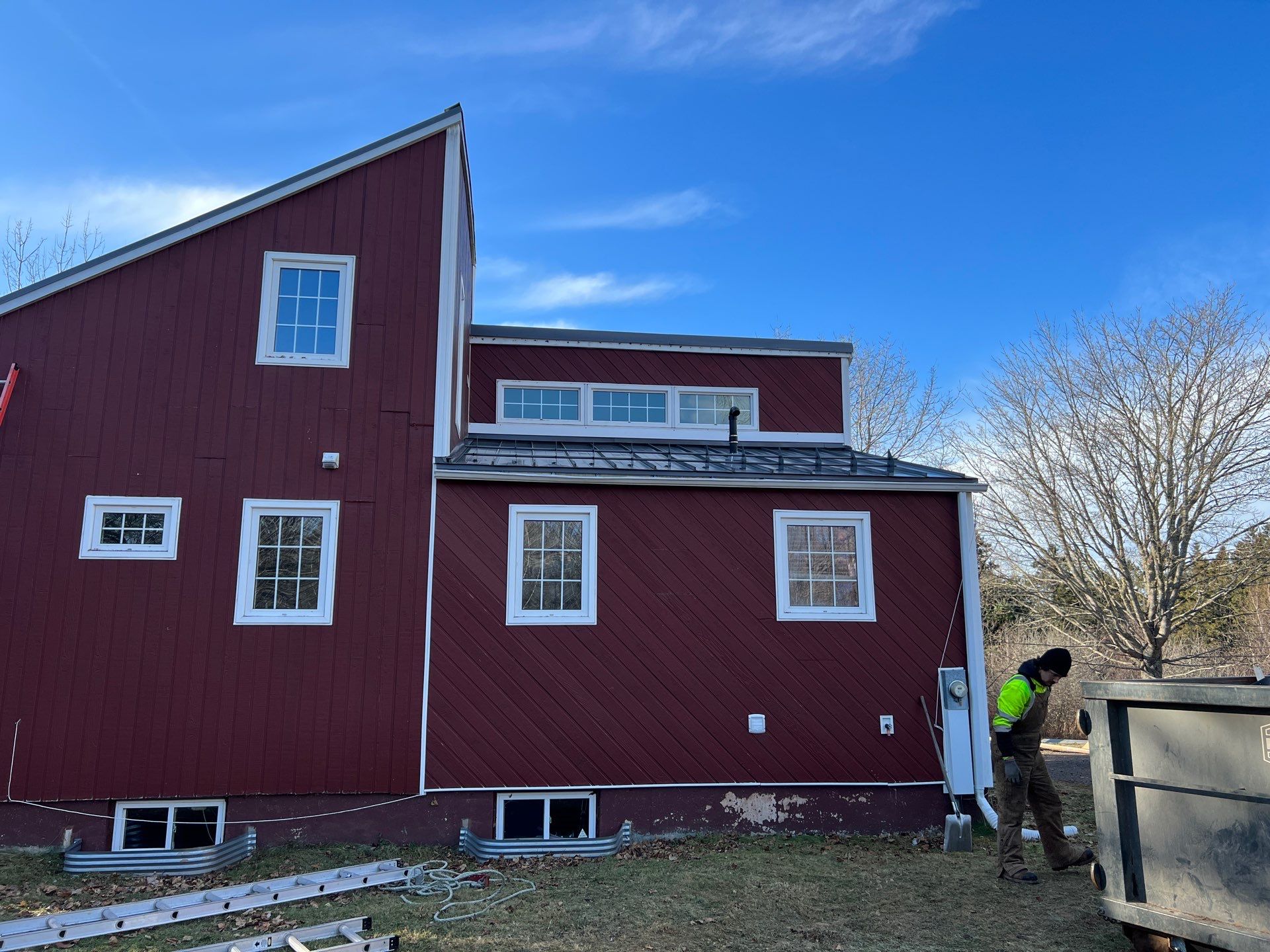 Residential Roofing Installation using Ideal Steel Standing Seam  by Artisan Roofing & Home Improvements Inc.