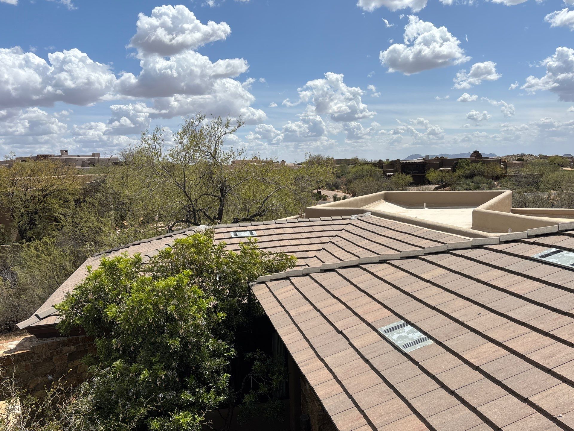 Residential Roofing Repair using Coating/Tile Roof underlayment by C&N Roofing INC