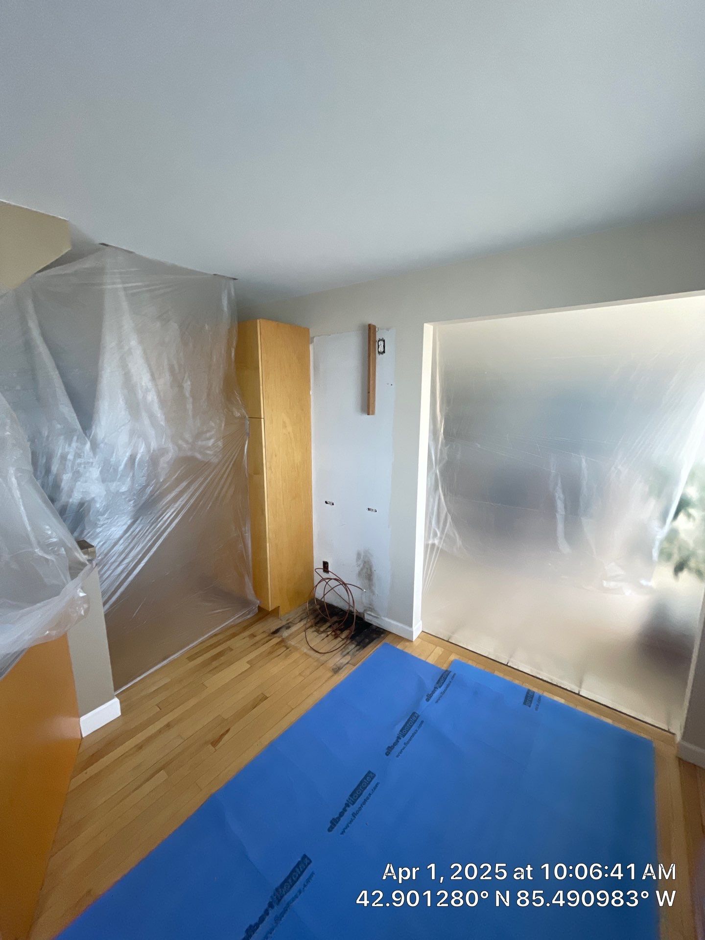 Water Damage Restoration On Solid Birch by RTBaldwin Hardwood Floors