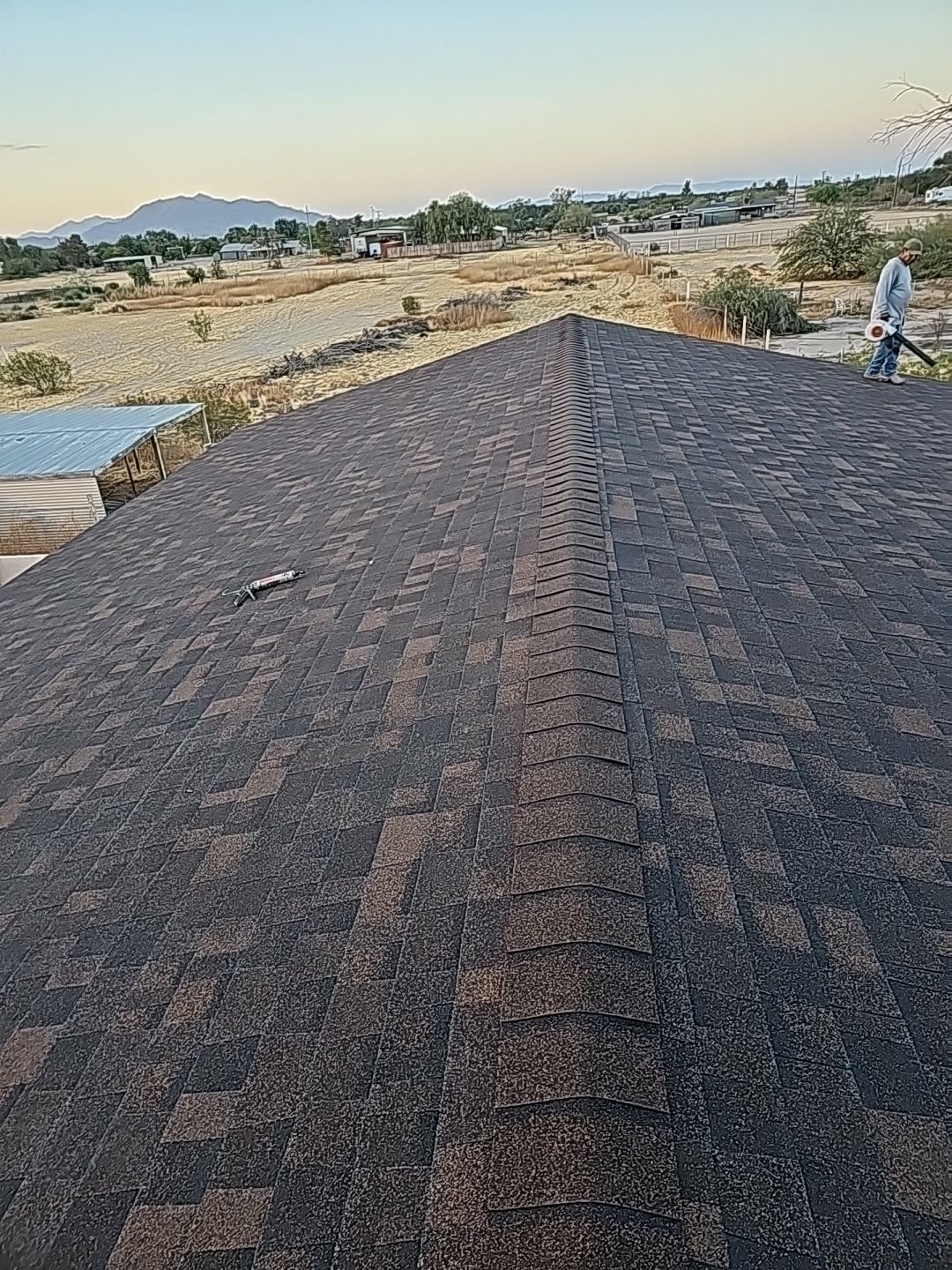 Brownwood Shingles by Reimagine Roofing