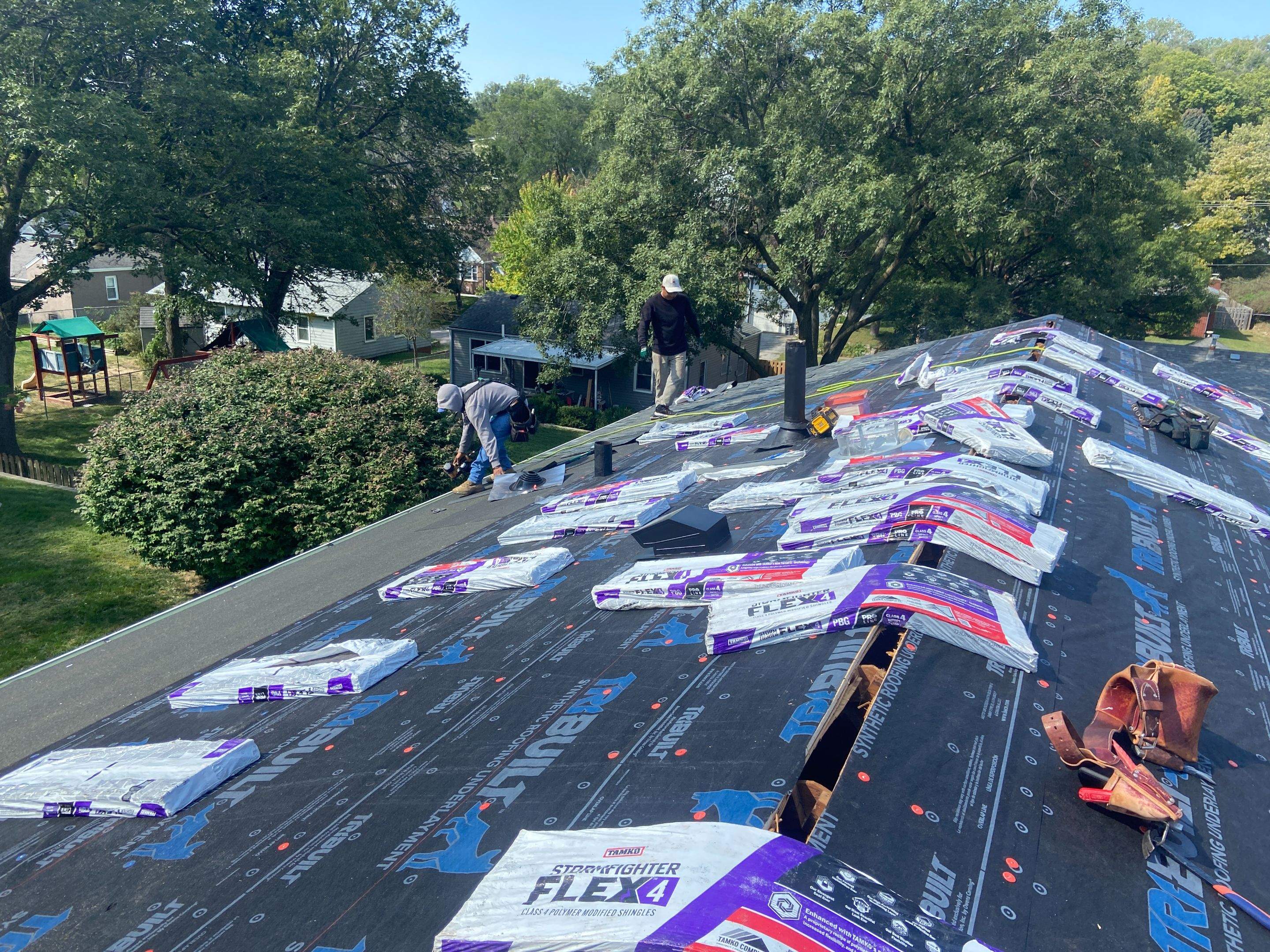 Asphalt Shingle Roof Replacement and Decking Repair in Council Bluffs by Star Home