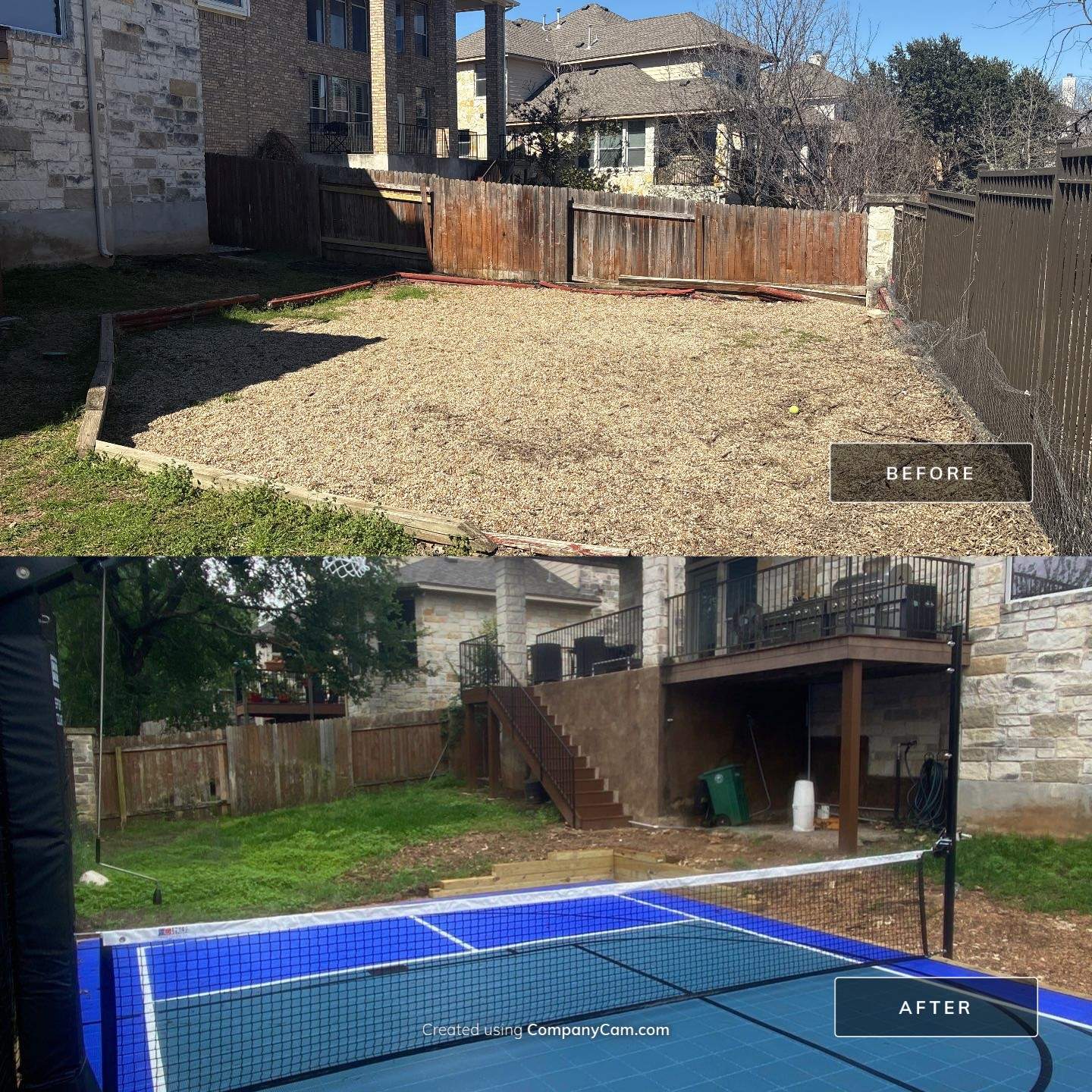 Compacted Base Custom Court by Sport Court Austin
