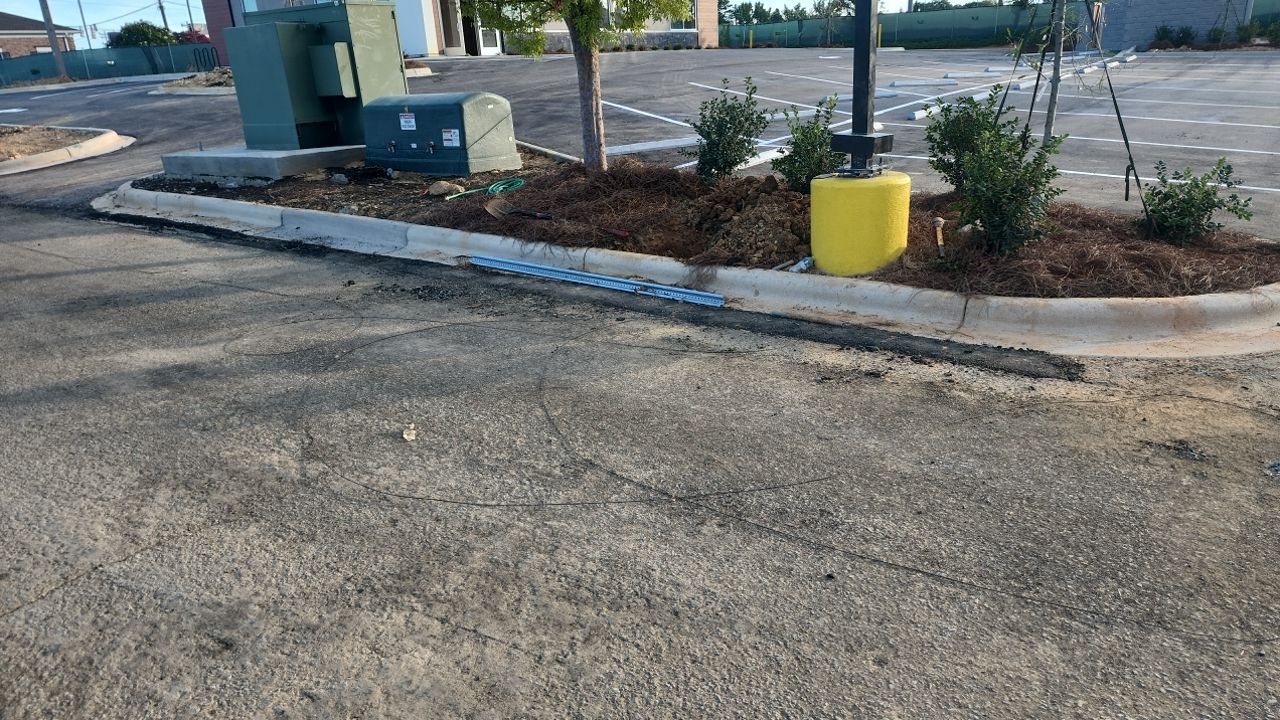 Driveway Clean using cleaner by Power Wash Masters LLC