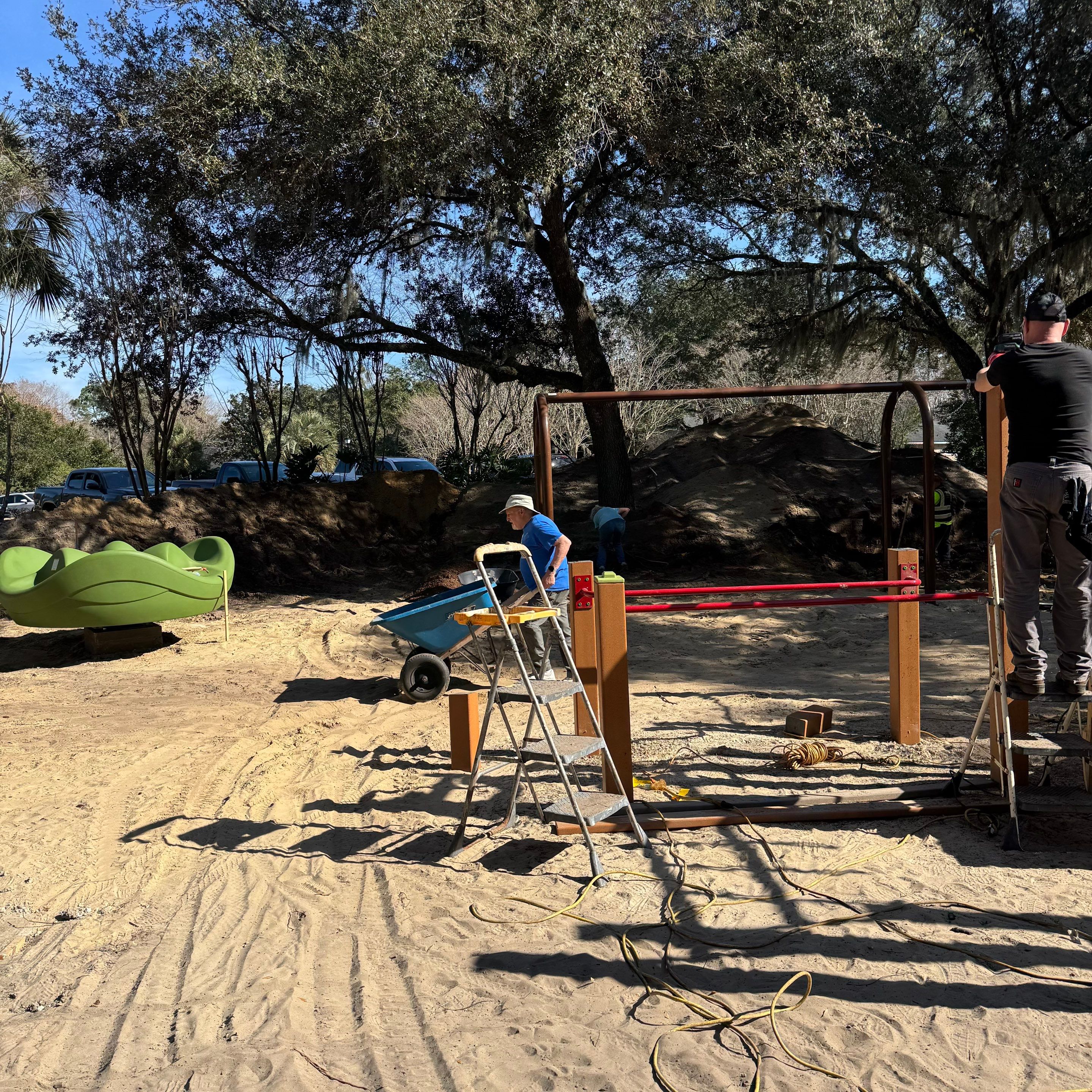Volunteer Work | Deerwood Community Playground by ProGreen Services