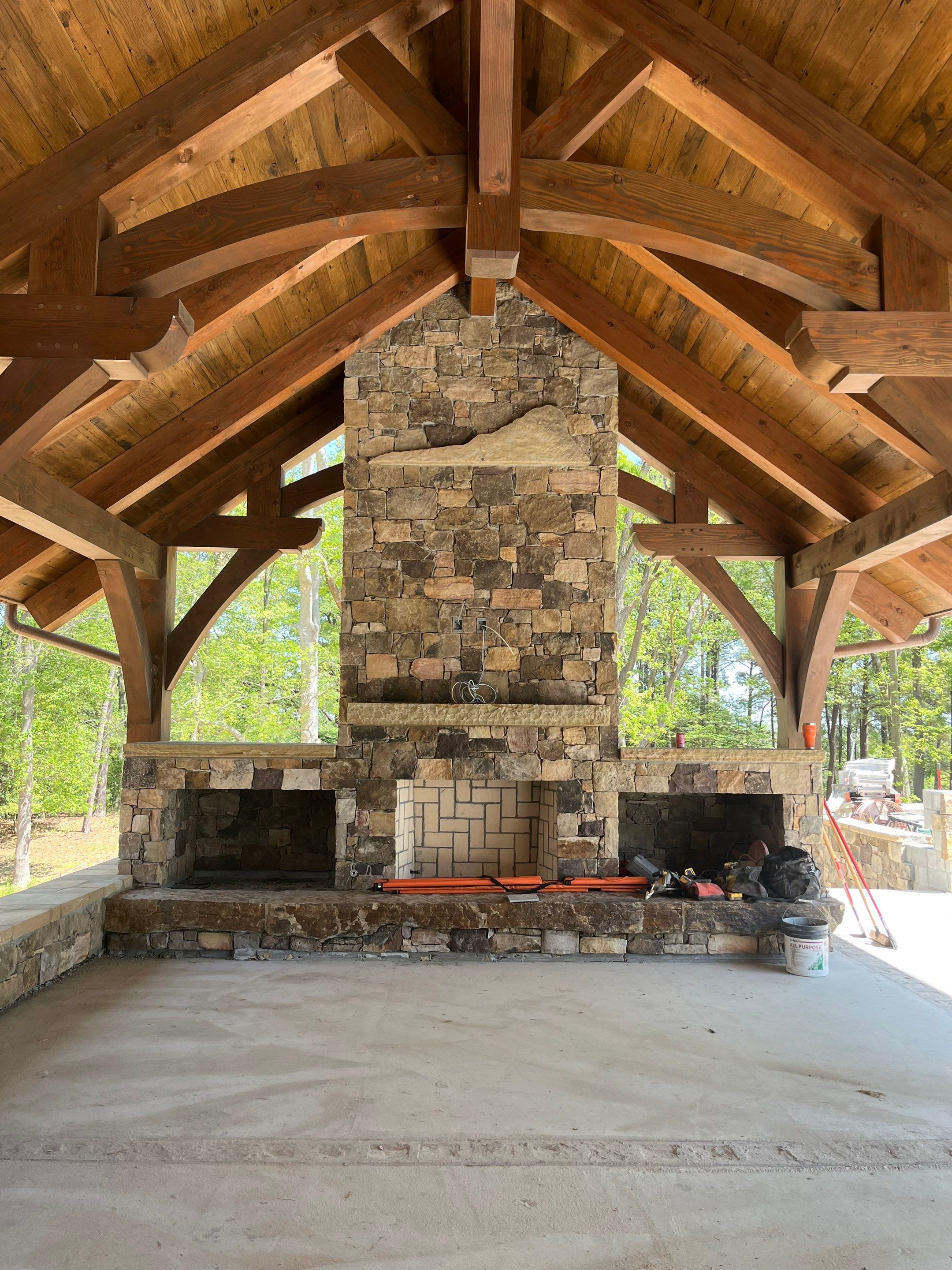 Custom Chimney Caps - Copper Hip & Ridge by Premier Chimney and Roofing