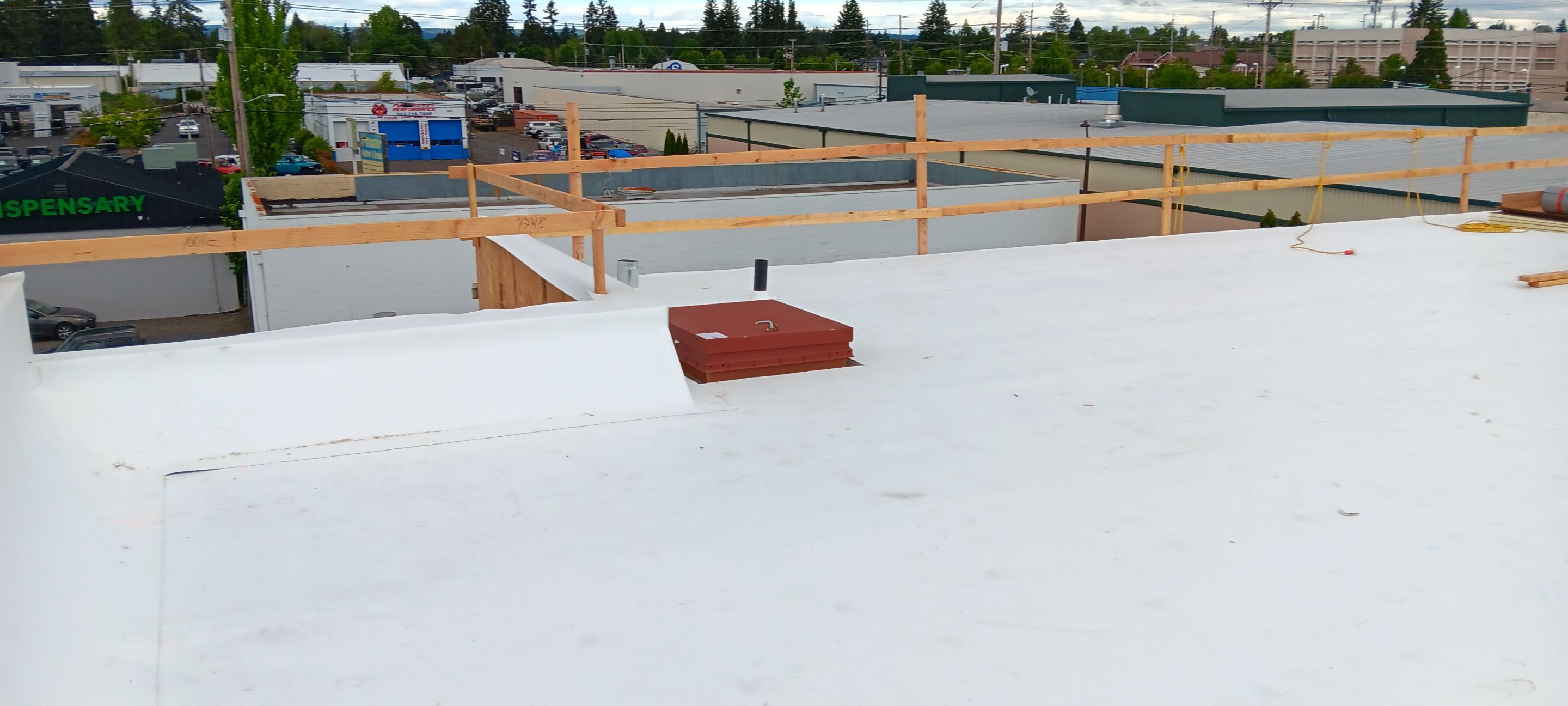 Commercial Roofing Replacement using TPO by Vitan Construction LLC 
