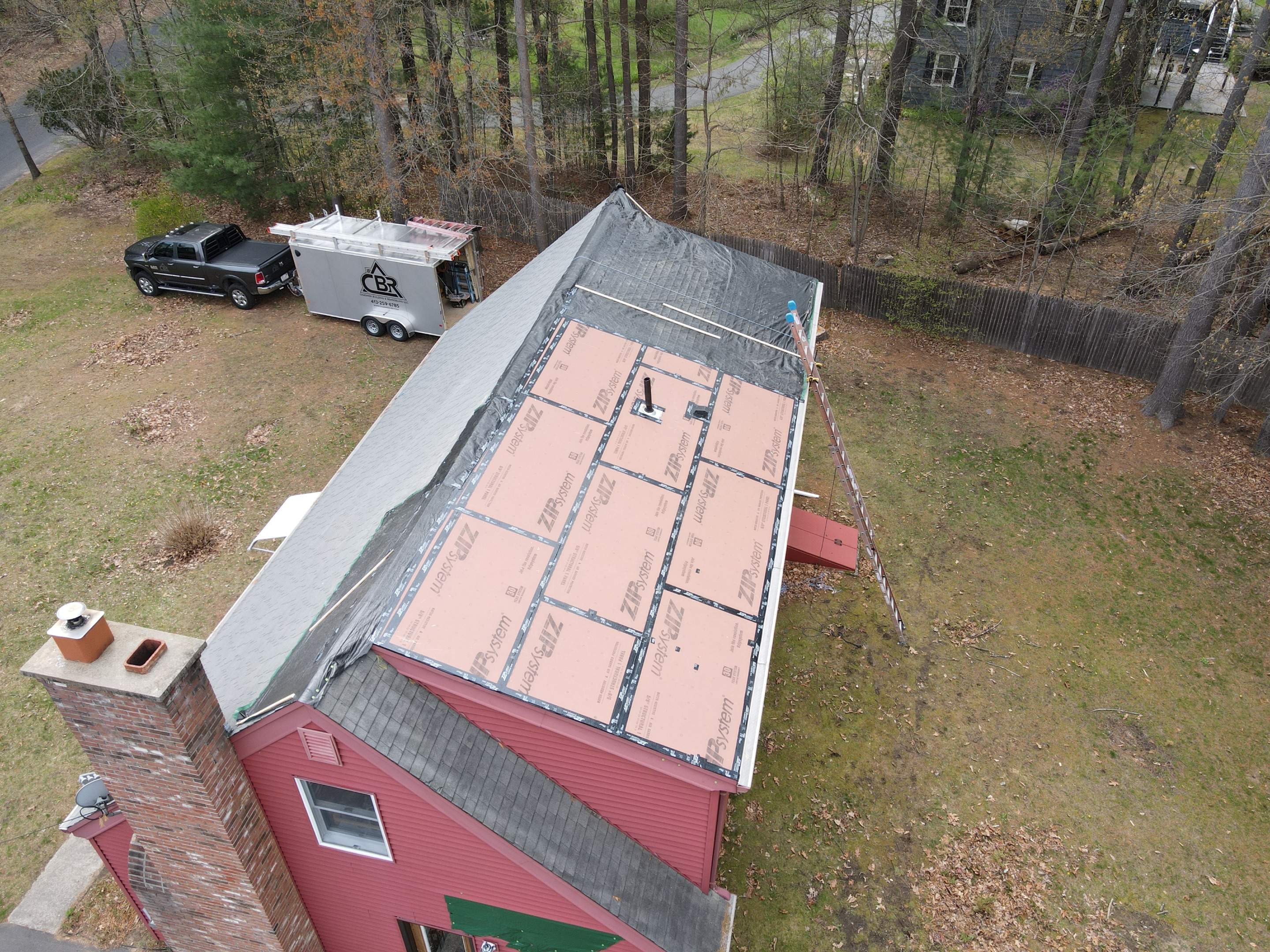 Tree Damage/Roof Repair by Chagnon Building & Remodeling LLC