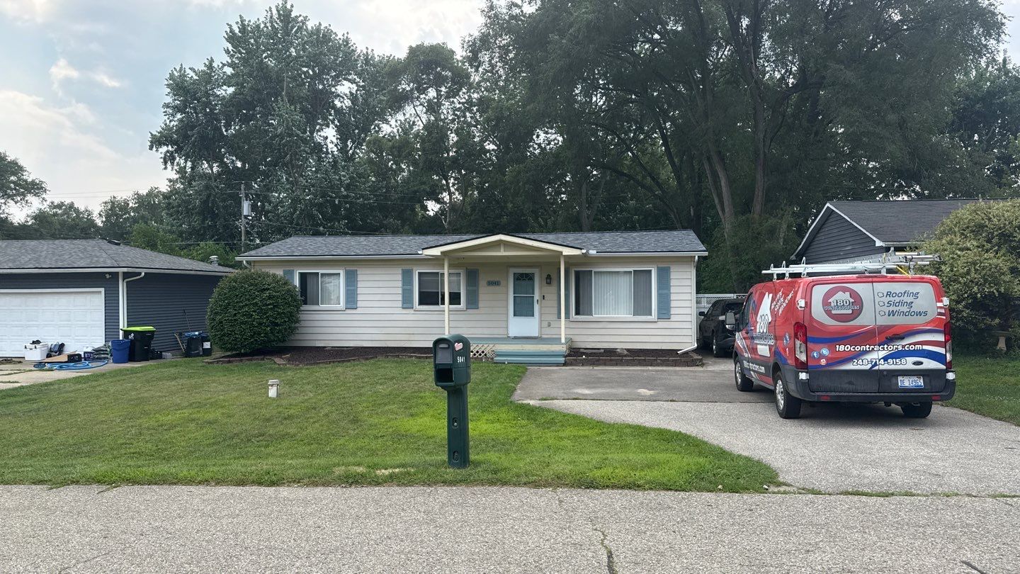 Roof Replacement using Owens Corning Slatestone Gray by 180 Contractors