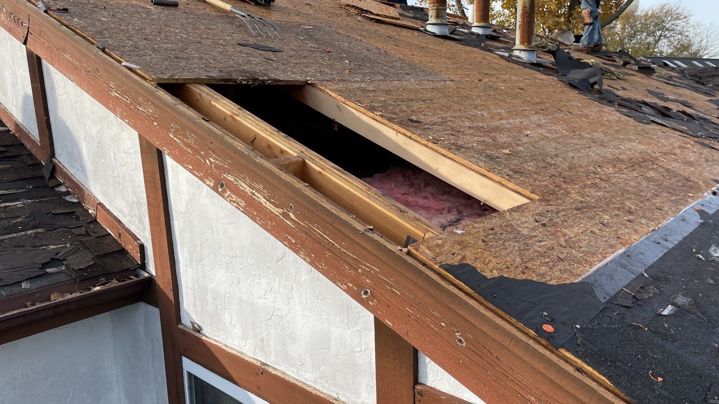 Multi-family unit roof replacement by Pro Home Services Inc