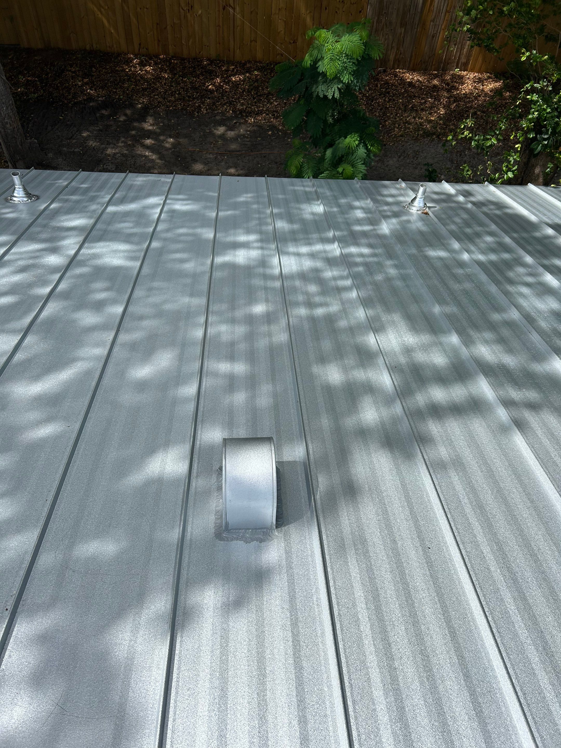 24ga 1" Nail-Strip Mill Finish by Total Roofing System The Metal Roof Experts