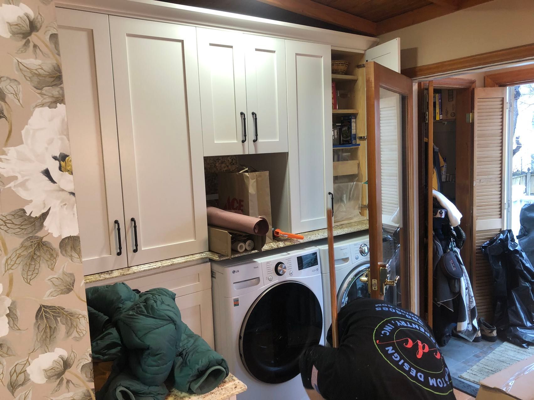 Kitchen Remodel using St. Martin Cabinetry by Custom Design Carpentry Inc