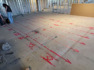Opening up Elevated Floor for Stair Way install
