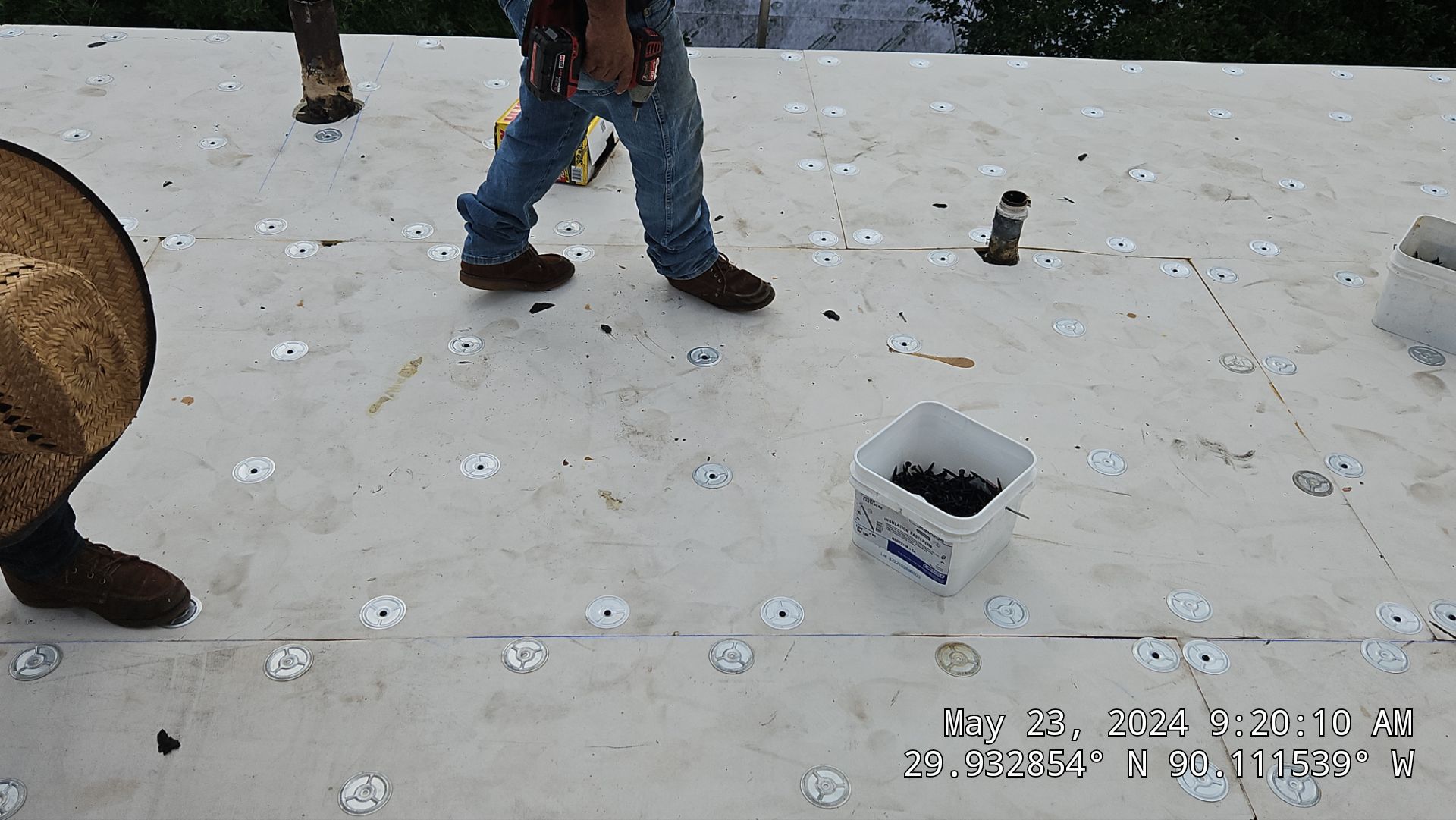 Project in New Orleans by Robertson Roofing & Siding Inc
