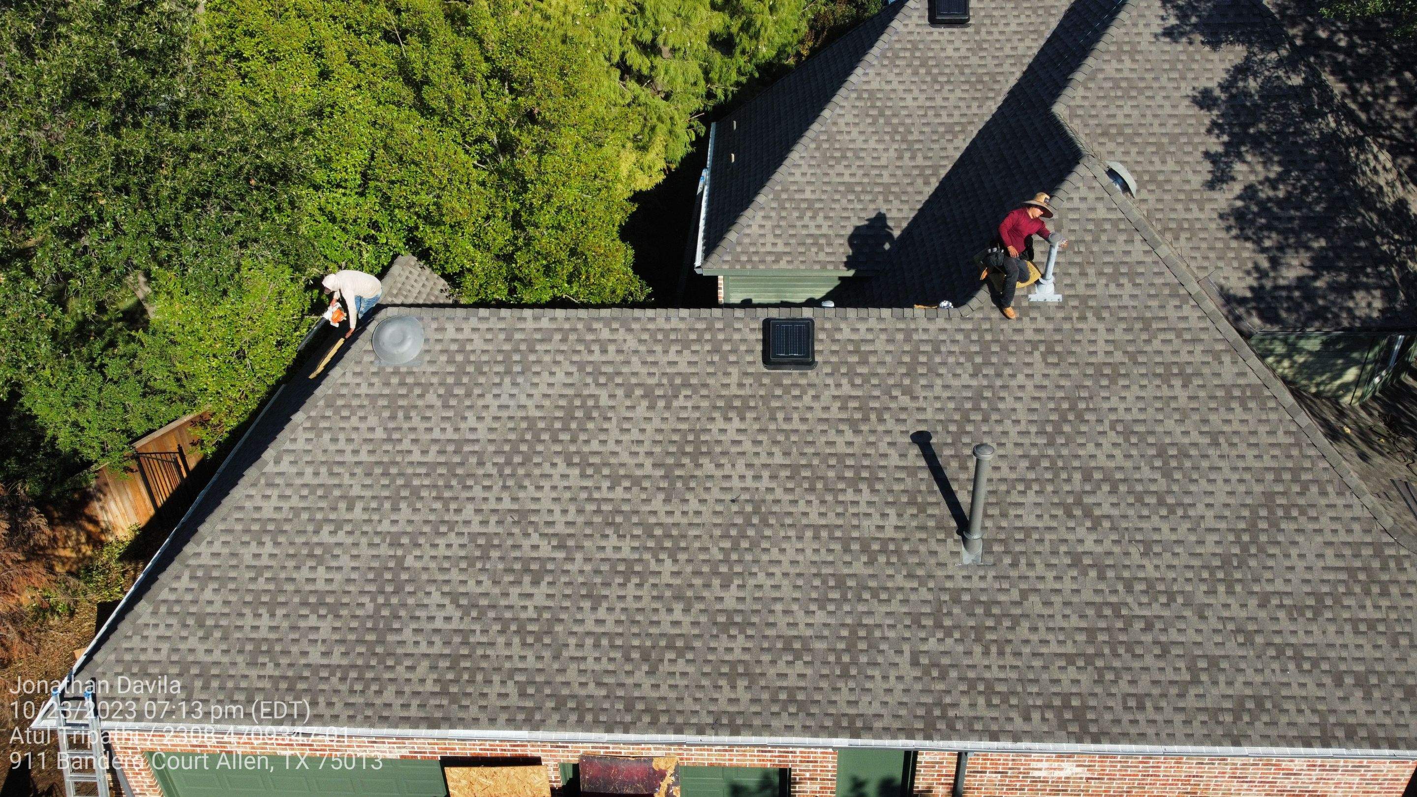 Project in Allen by Zeus Exteriors