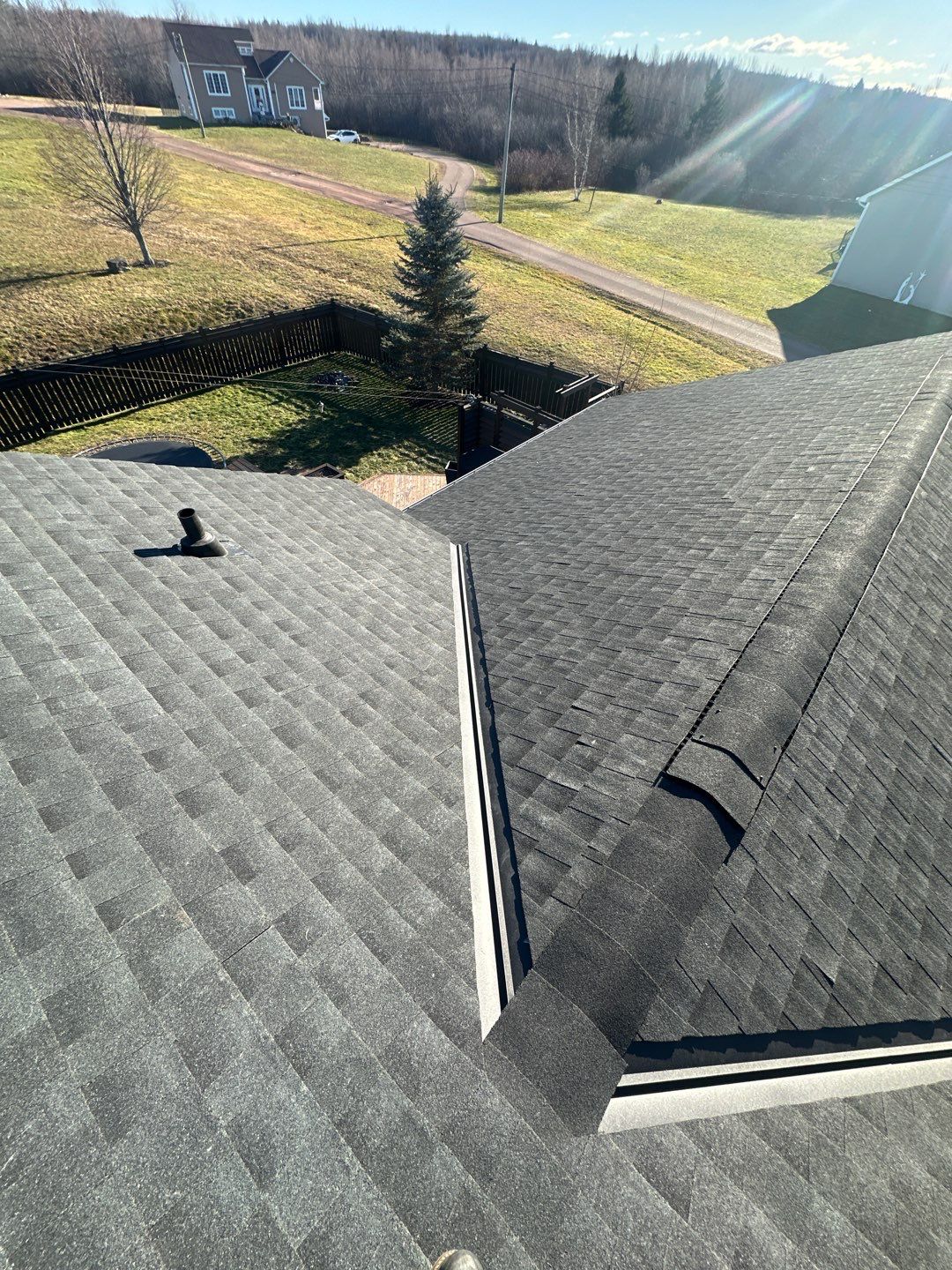 Residential Roofing Installation using Asphalt GAF HDZ  by Artisan Roofing & Home Improvements Inc.