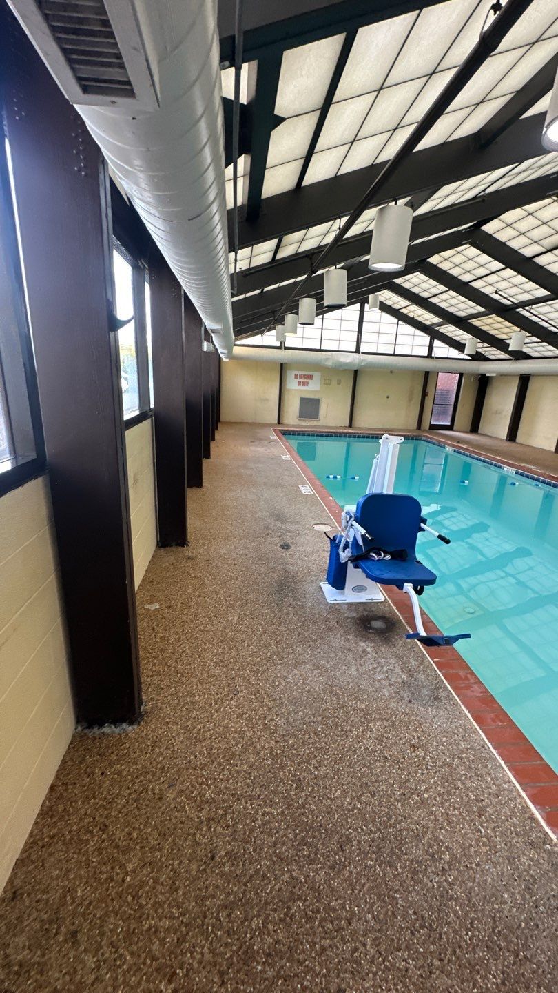 Hotel Pool Deck Project in Independence by Floors in a Day, Inc