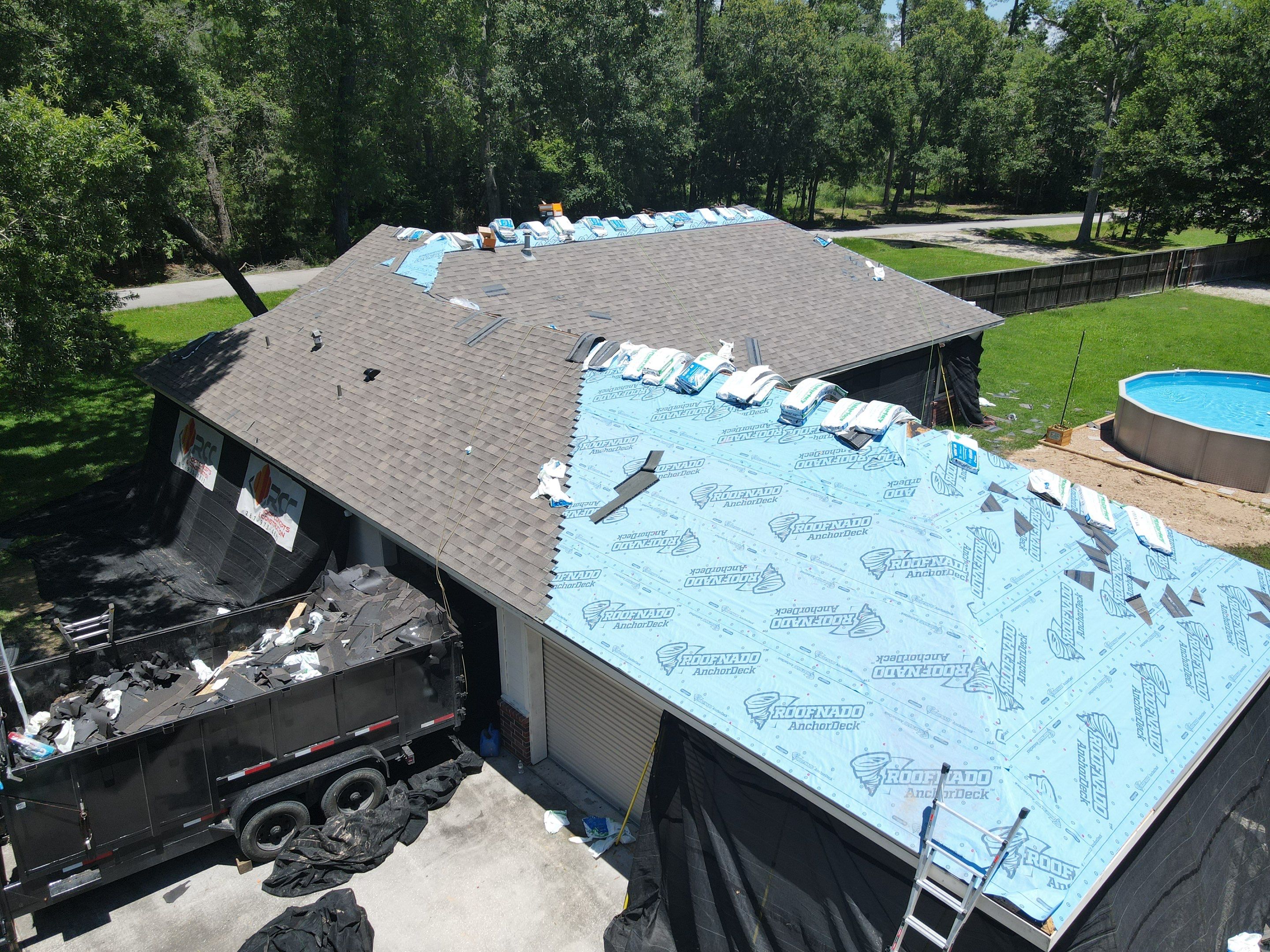 Residential Roofing Installation using Malarkey Vista Impact Resistant by Roof Concepts Construction