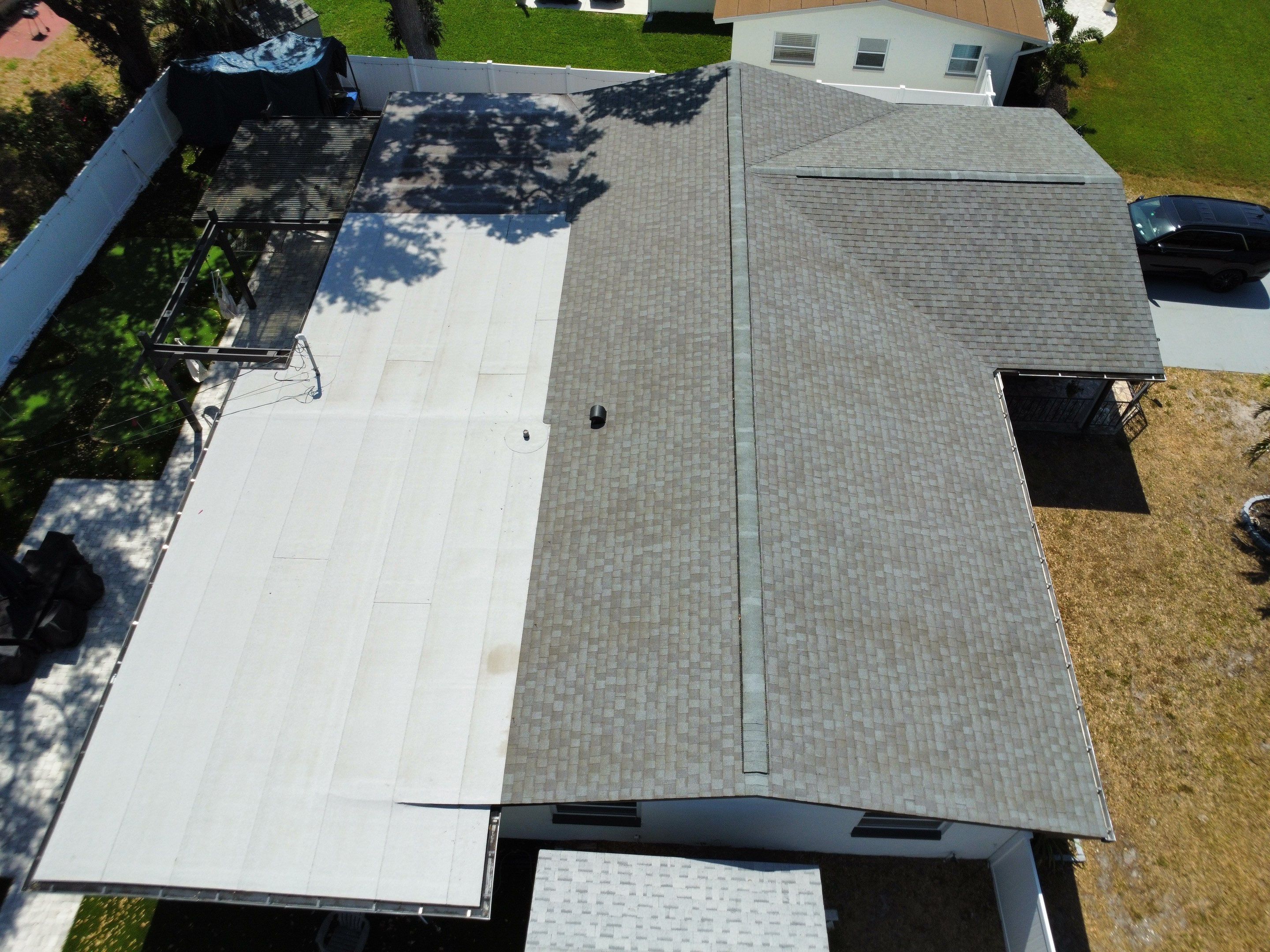 Roof Replacement in Largo, FL. by Steadfast Roofing