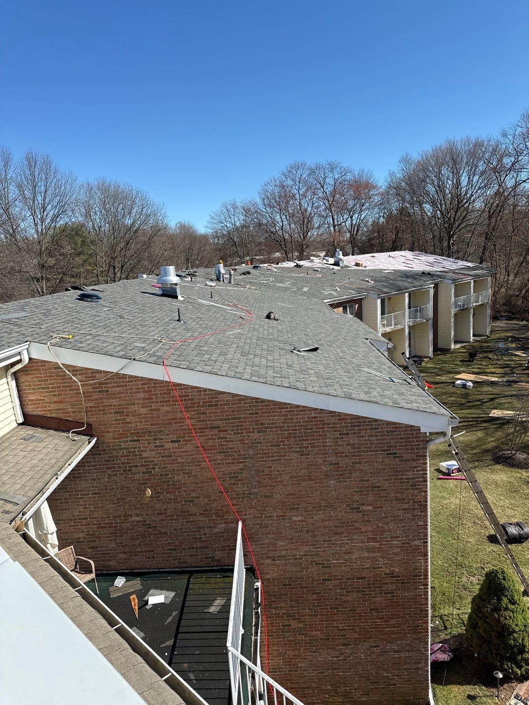 Commercial Roofing Installation using Owens Corning Duration by All Site Roofing