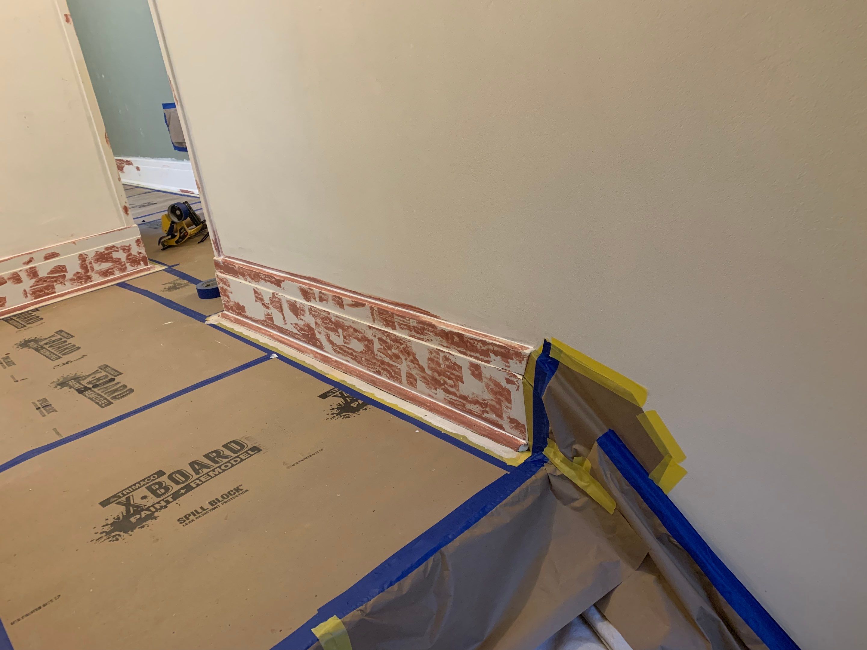 100 Year Old Trim Restoration by Empire Painting Services, LLC