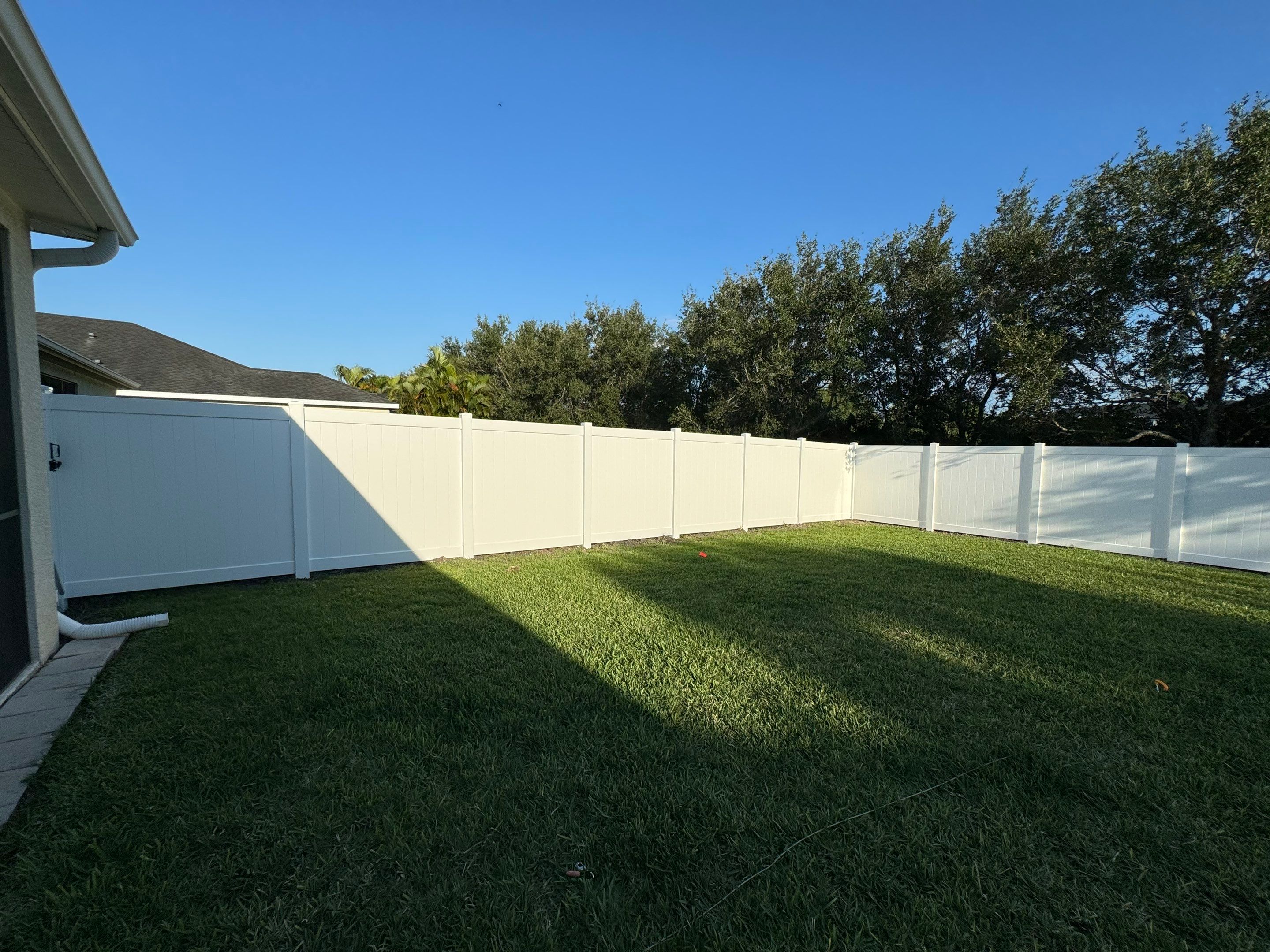 Vinyl Fence Installation using 6Ft White Vinyl Privacy Fence by Asap fence and gates, LLC