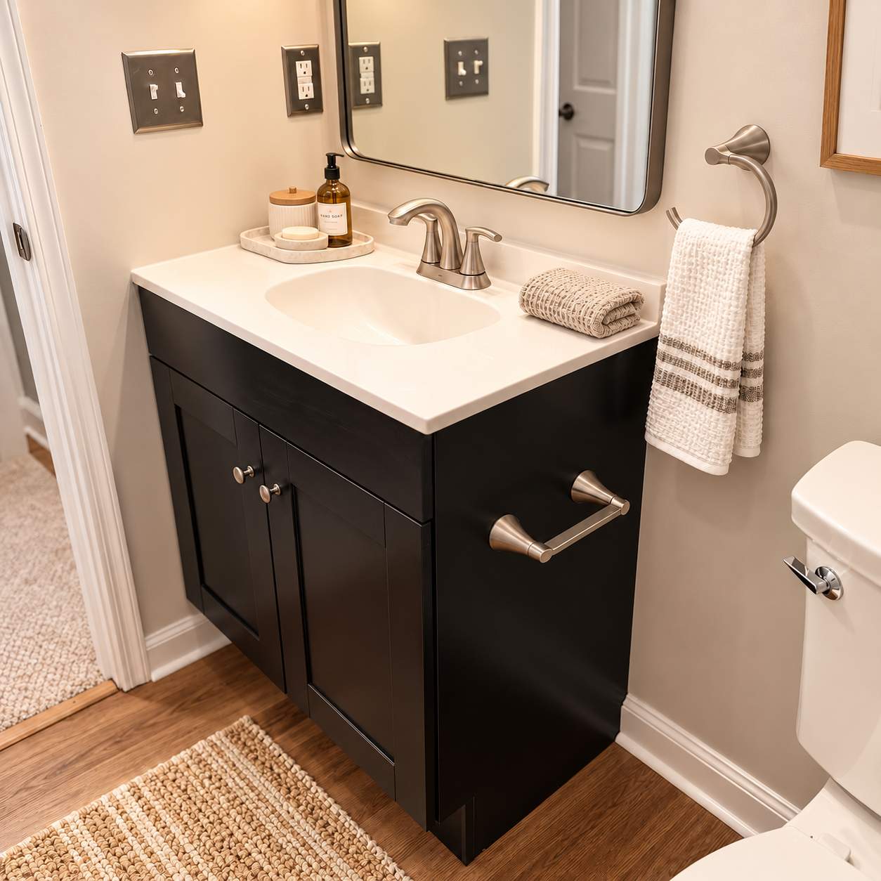 Modern Bathroom Remodel with Walk-In Shower & Contemporary Finishes by Remodel Now