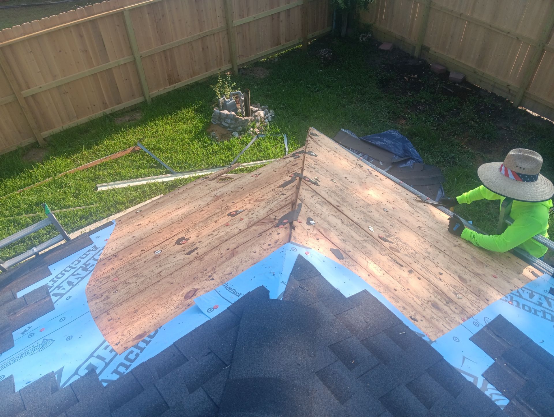 Residential Roofing Repair using Owen's Corning Duration (Lifetime) Shingles by Roof Repair Company