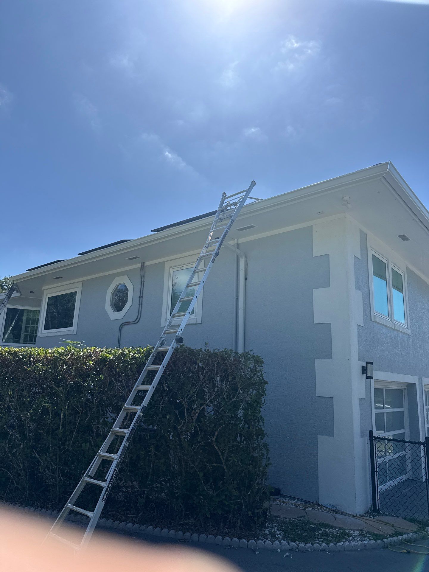Cleaning Gutters in Sarasota FL by Gutter Professors