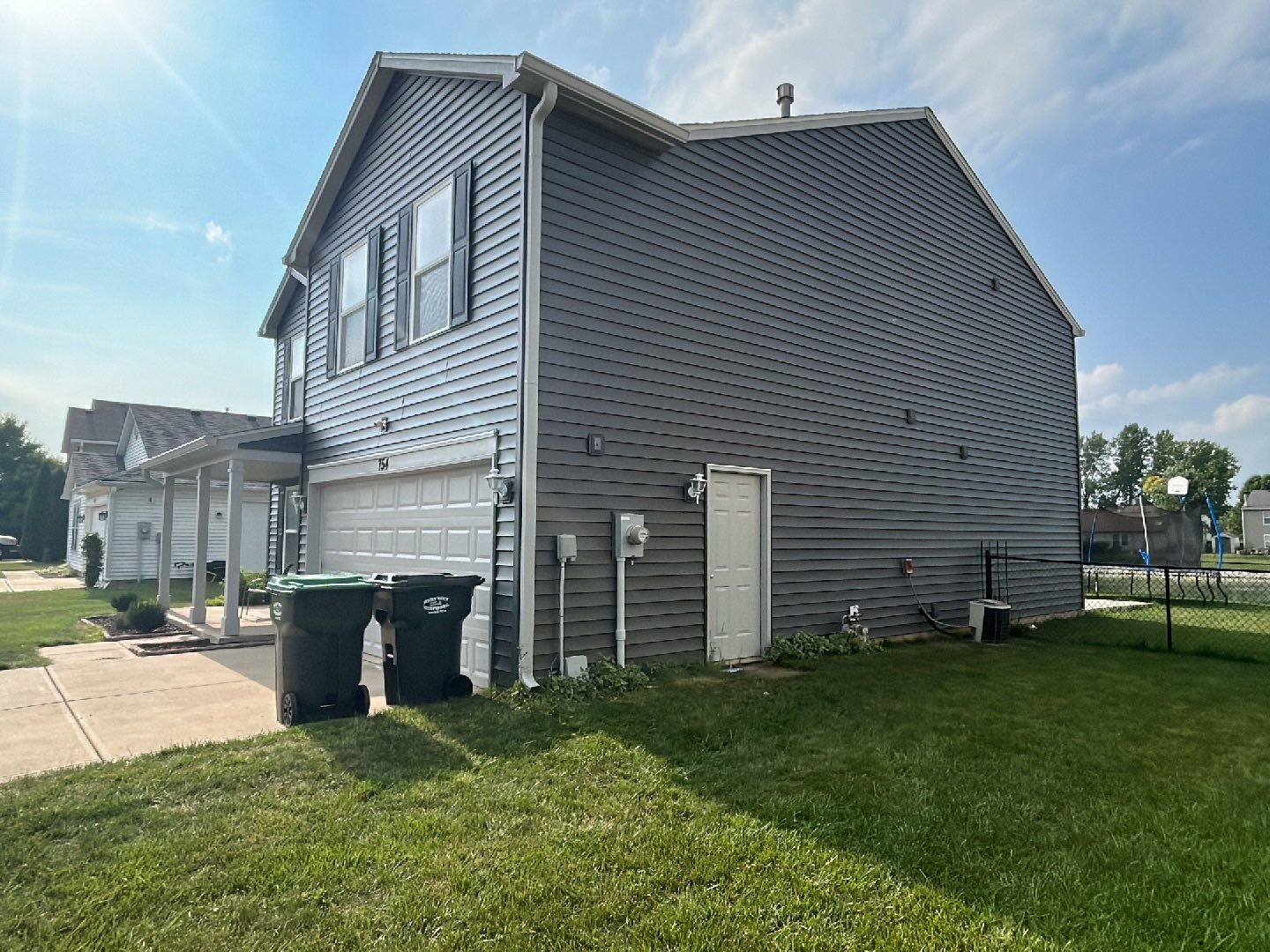 Project in New Whiteland by Moss Roofing