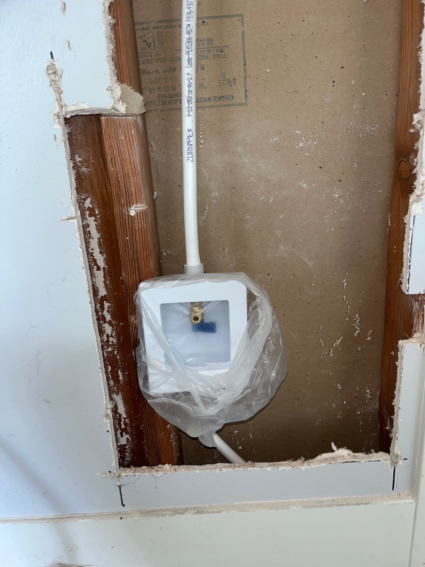 Copper Reduced to Pex by Us Plumbing