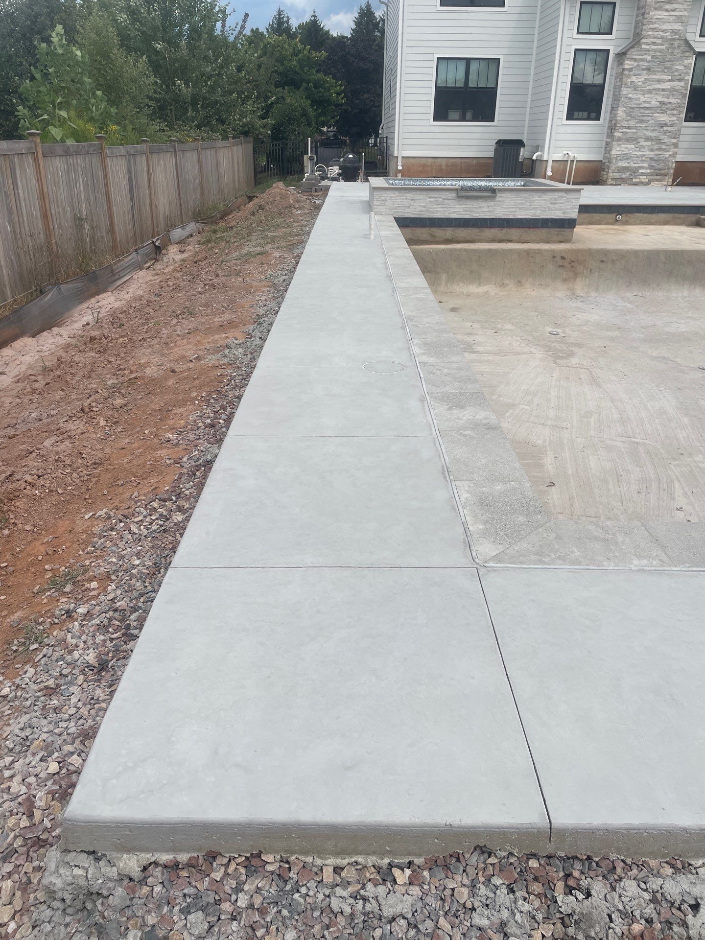 Pool Deck in Plymouth Meeting PA by Architectural Concrete Design