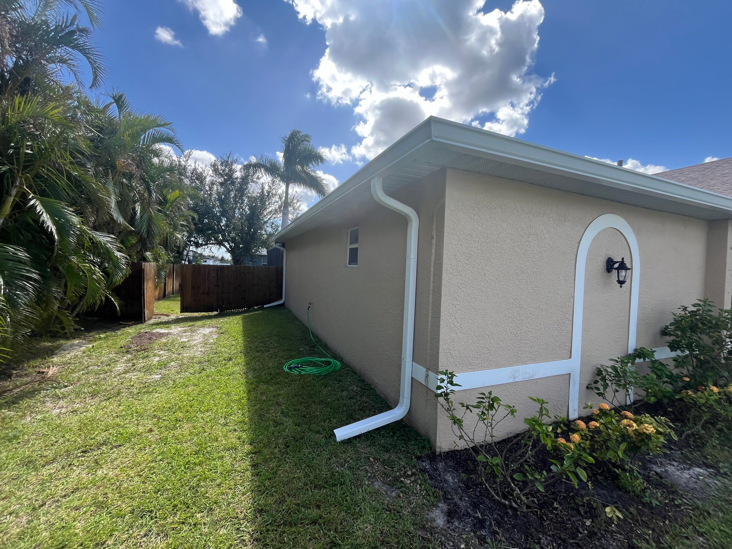 Downspout Extensions for Cape Coral Homes by Gutter Professors